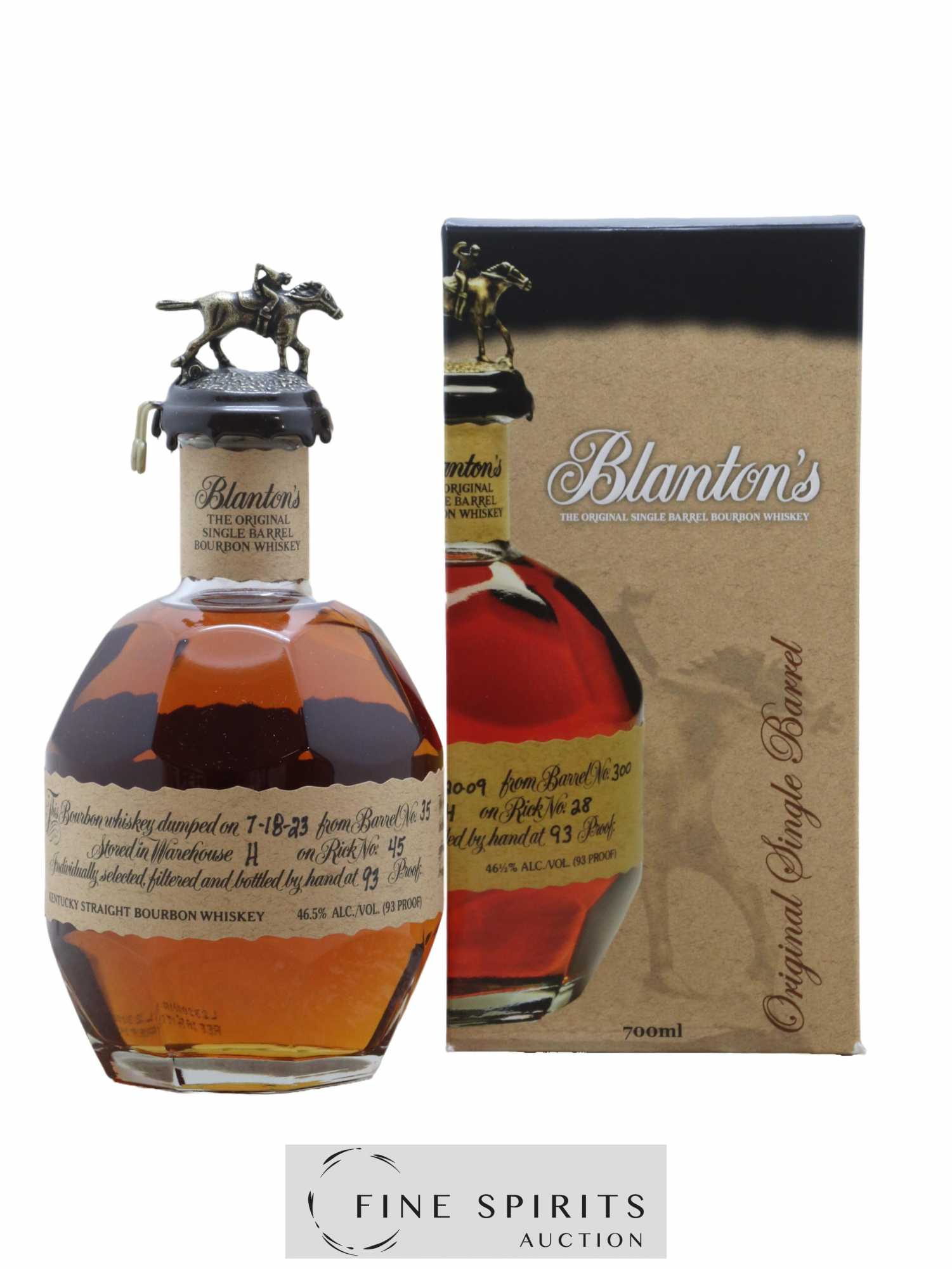 Blanton's Of. Warehouse H - Barrel n°35 - dumped 2023