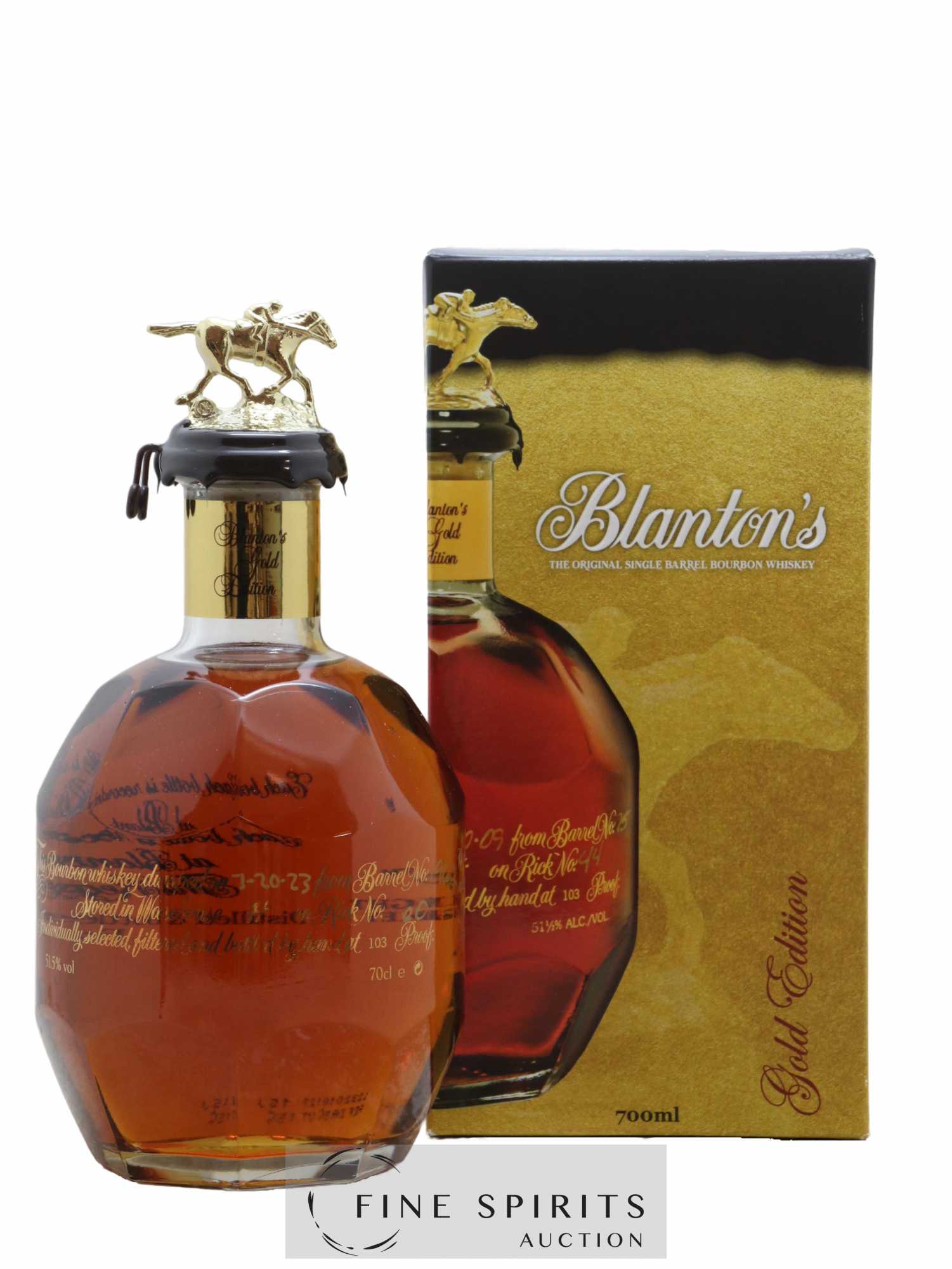 Blanton's Of. Gold Edition Warehouse H - Barrel n°1942 - dumped 2023