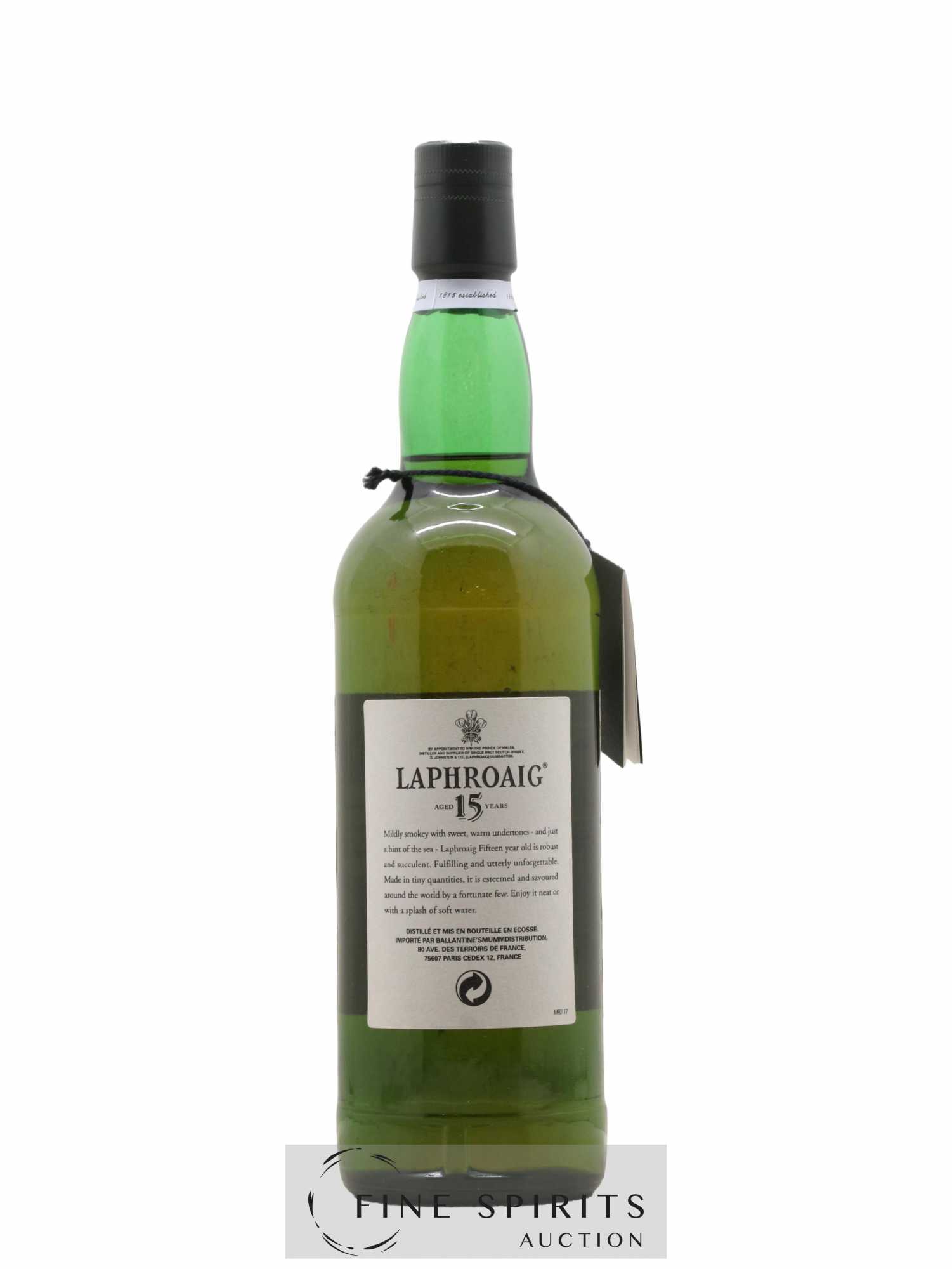 Buy Laphroaig 15 years Of. (lot: 506)