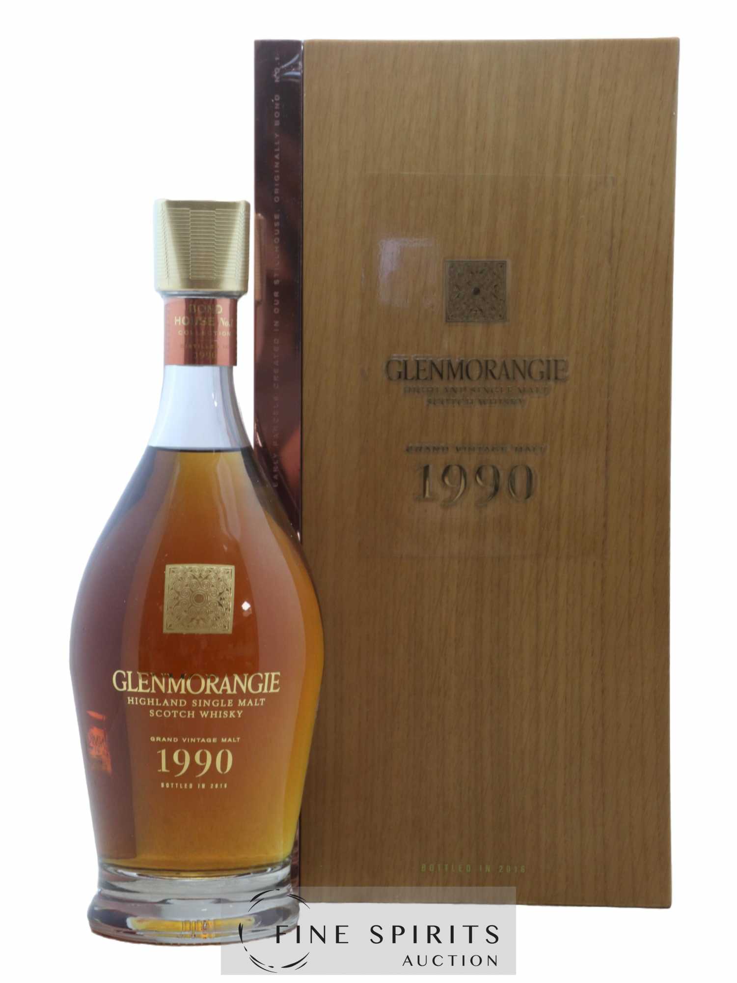 Glenmorangie 1990 Of. Grand Vintage Malt bottled 2016