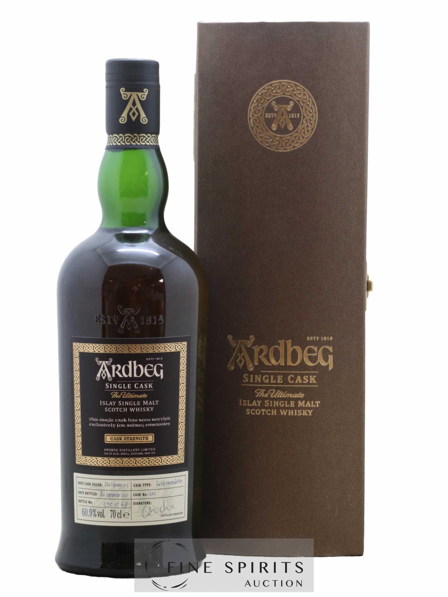 Ardbeg 2013 Of. Single Cask n°272 - One of 671 - bottled 2021 The Ultimate