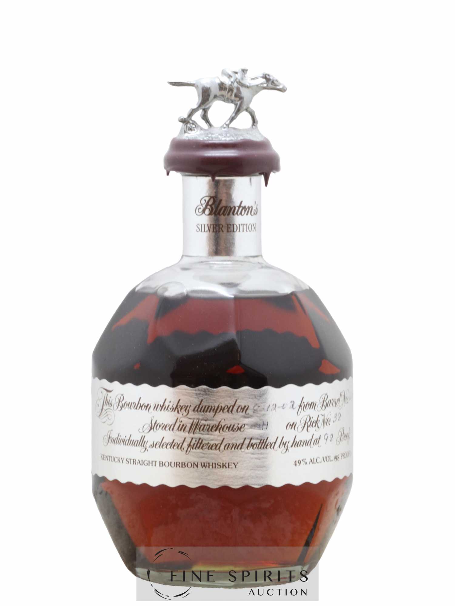 Blanton's Of. Silver Edition Warehouse H - Barrel n°111 - dumped 2002