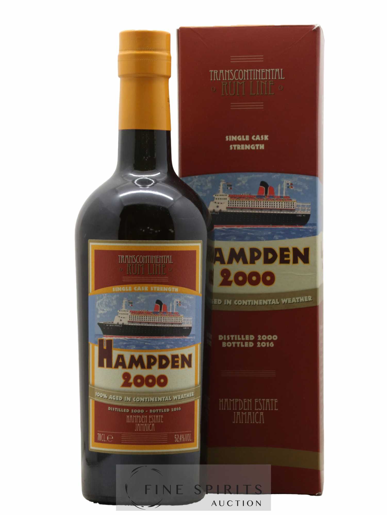 Hampden 16 years 2000 LMDW Transcontinental Rum Line n°1 - bottled 2016