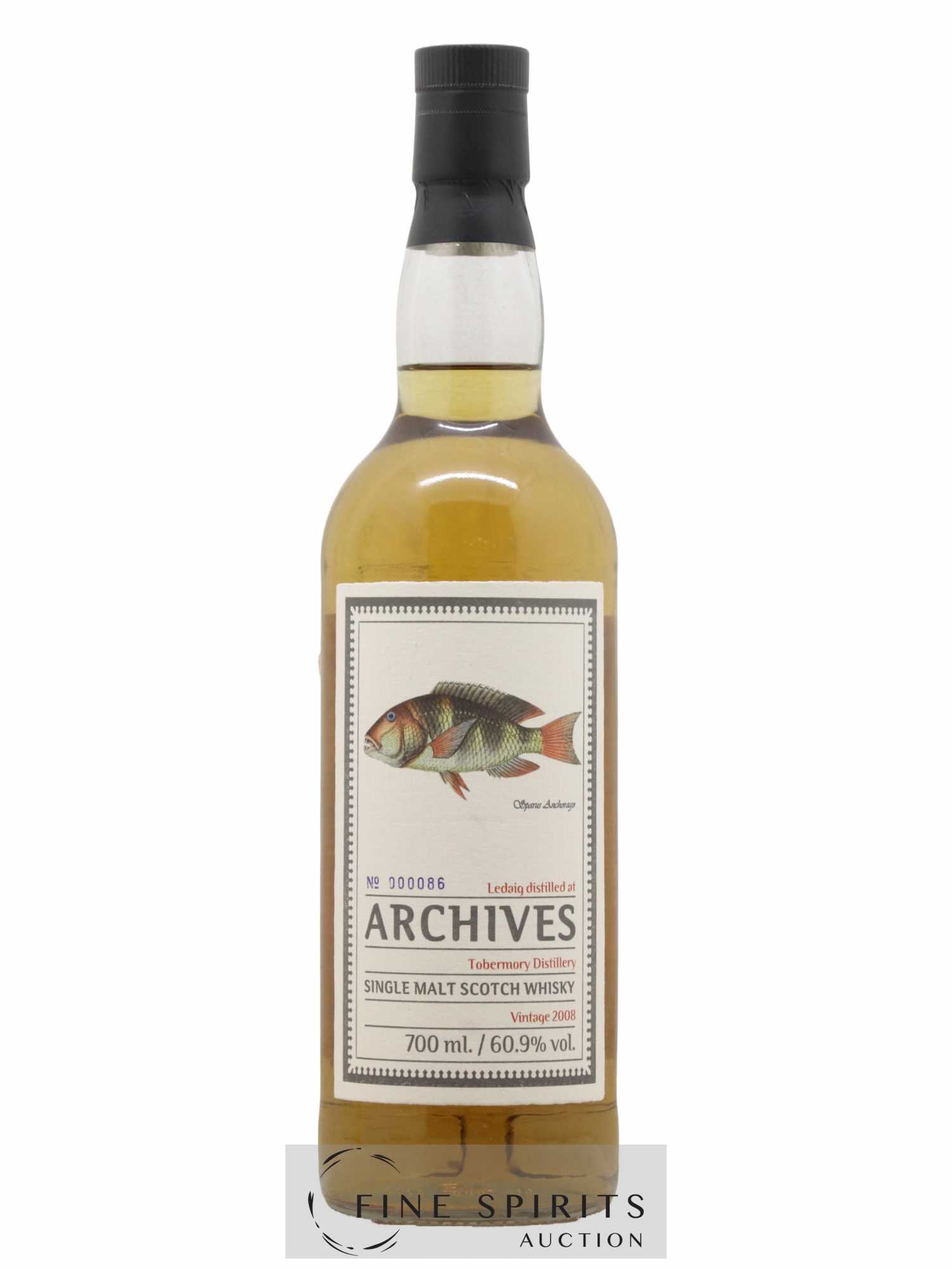 Ledaig 8 years 2008 Archives The Fishes of Samoa Cask n°700712 - One of 609 - bottled 2016