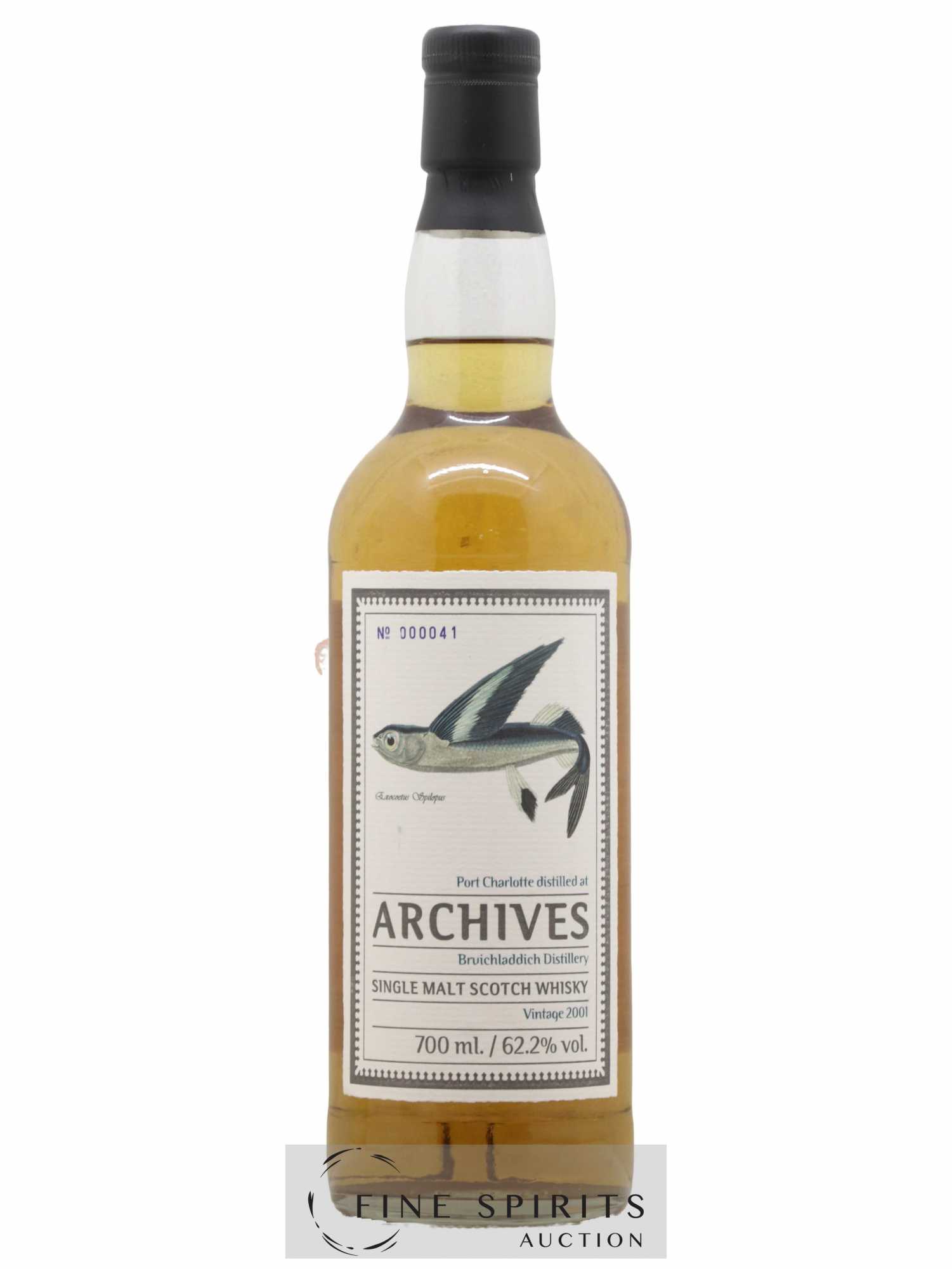 Port Charlotte 15 years 2001 Archives The Fishes of Samoa Cask n°276 - One of 210 - bottled 2016