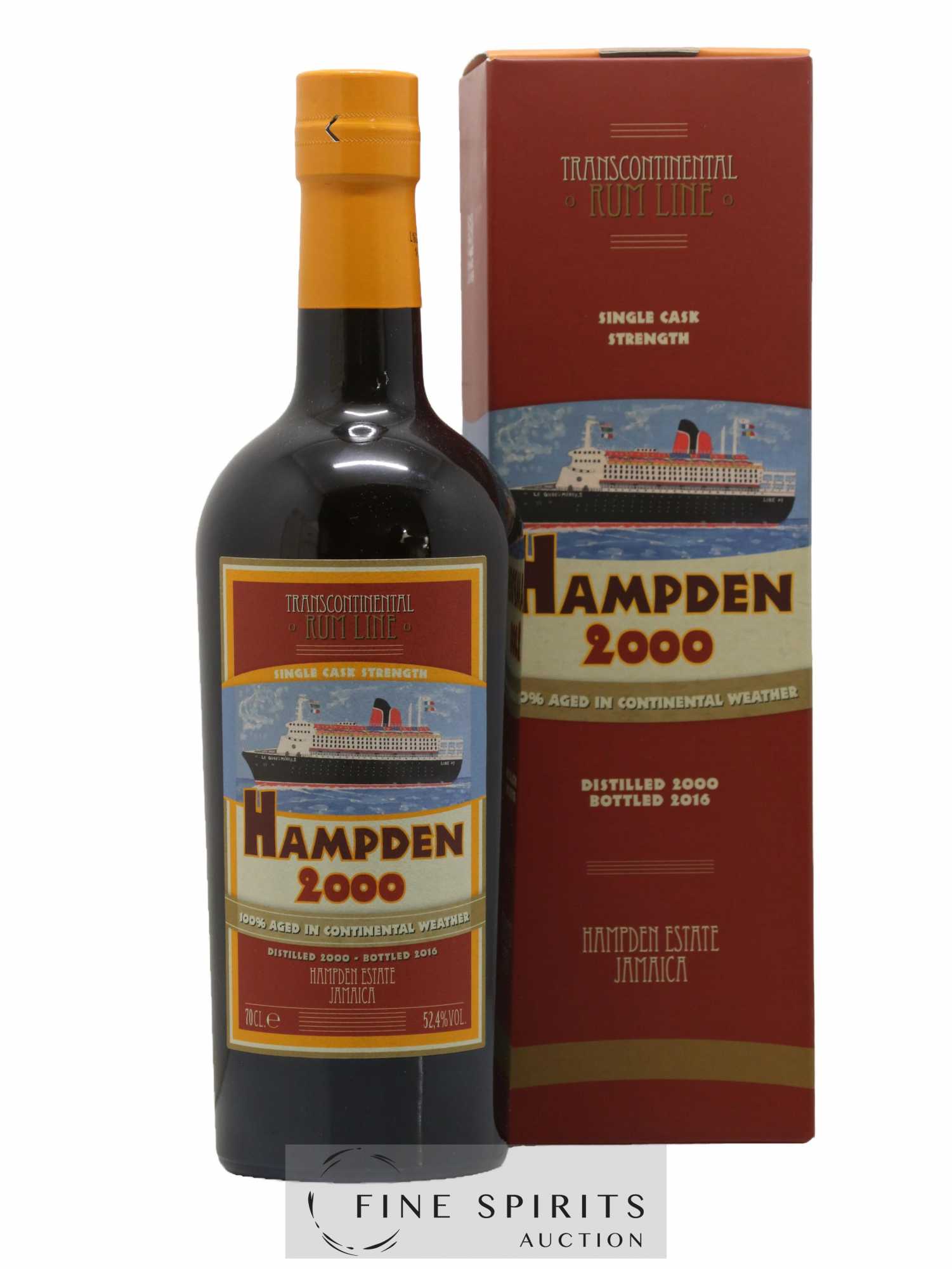 Hampden 16 years 2000 LMDW Transcontinental Rum Line n°1 - bottled 2016