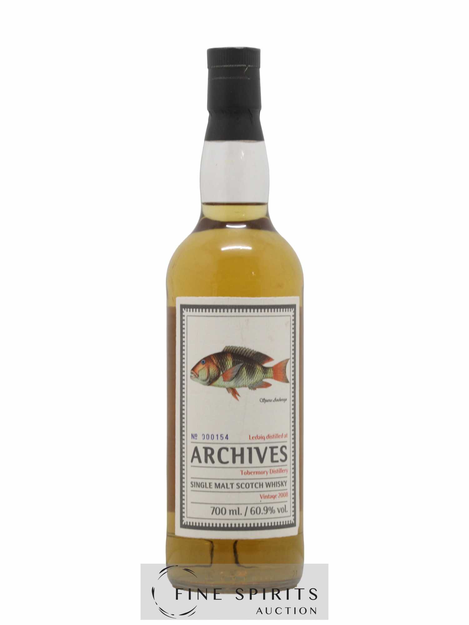 Ledaig 8 years 2008 Archives The Fishes of Samoa Cask n°700712 - One of 609 - bottled 2016