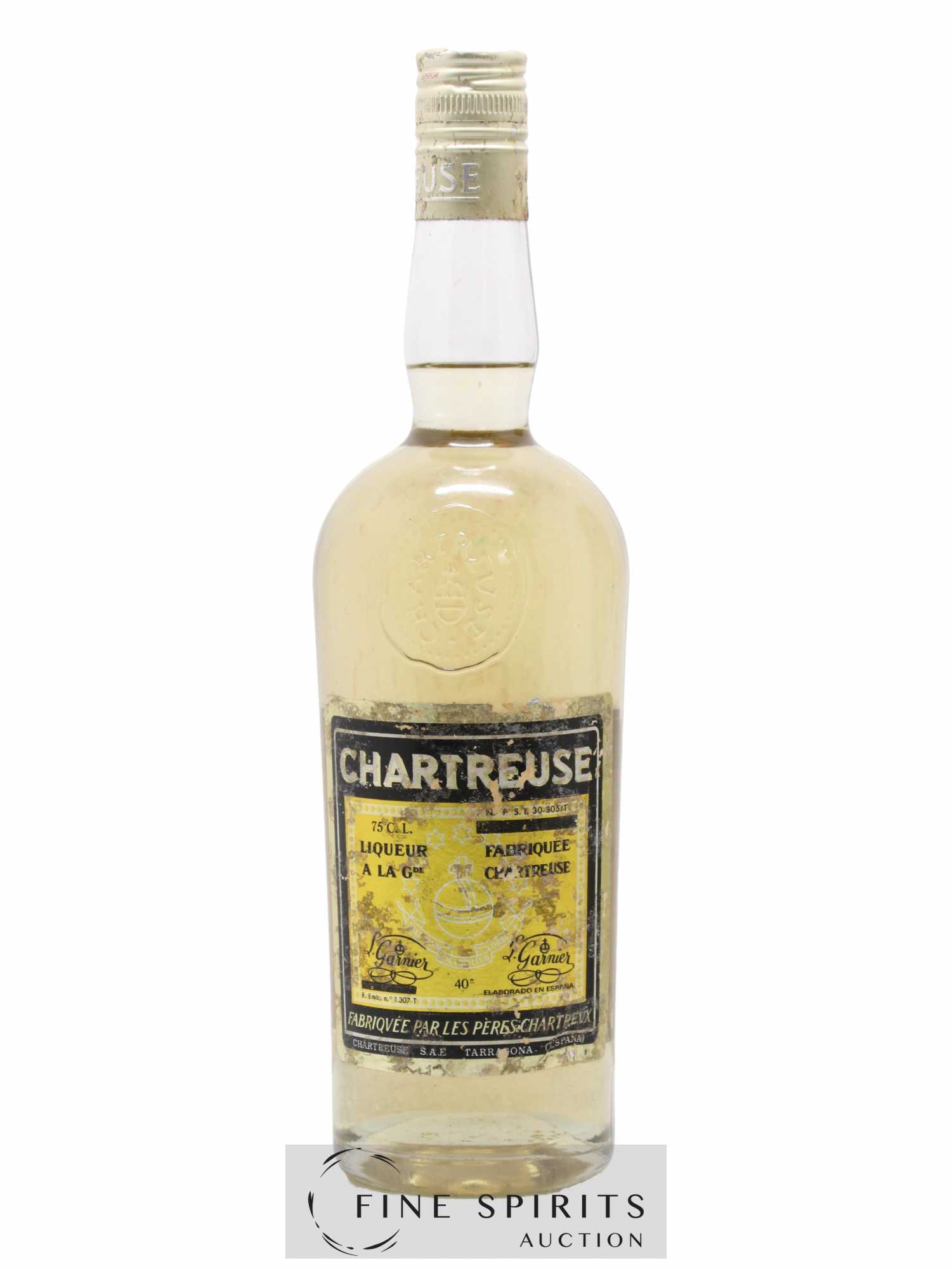 Acheter Chartreuse Of Tarragone Jaune Lot