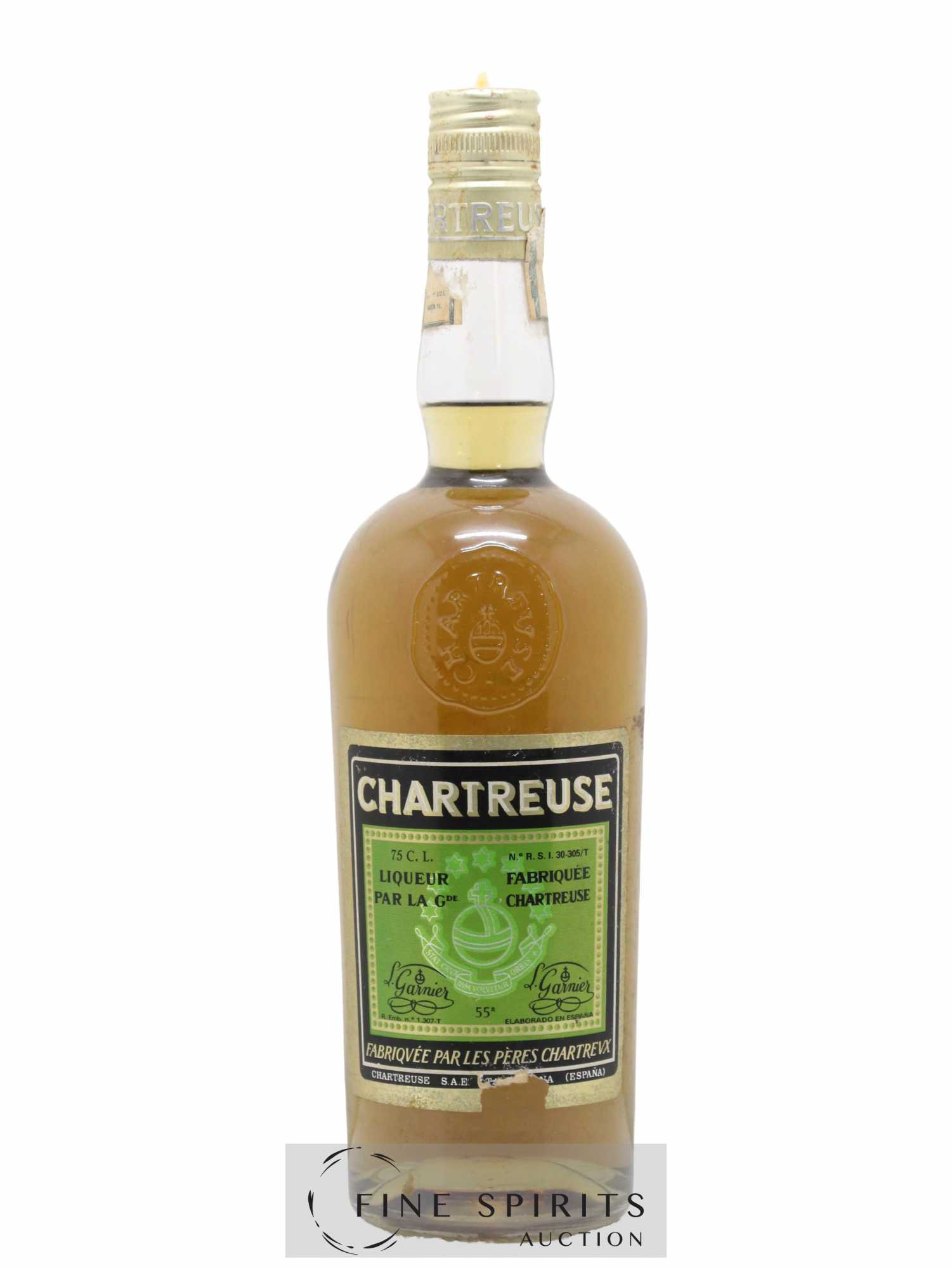 Acheter Chartreuse Of Tarragone Verte Lot