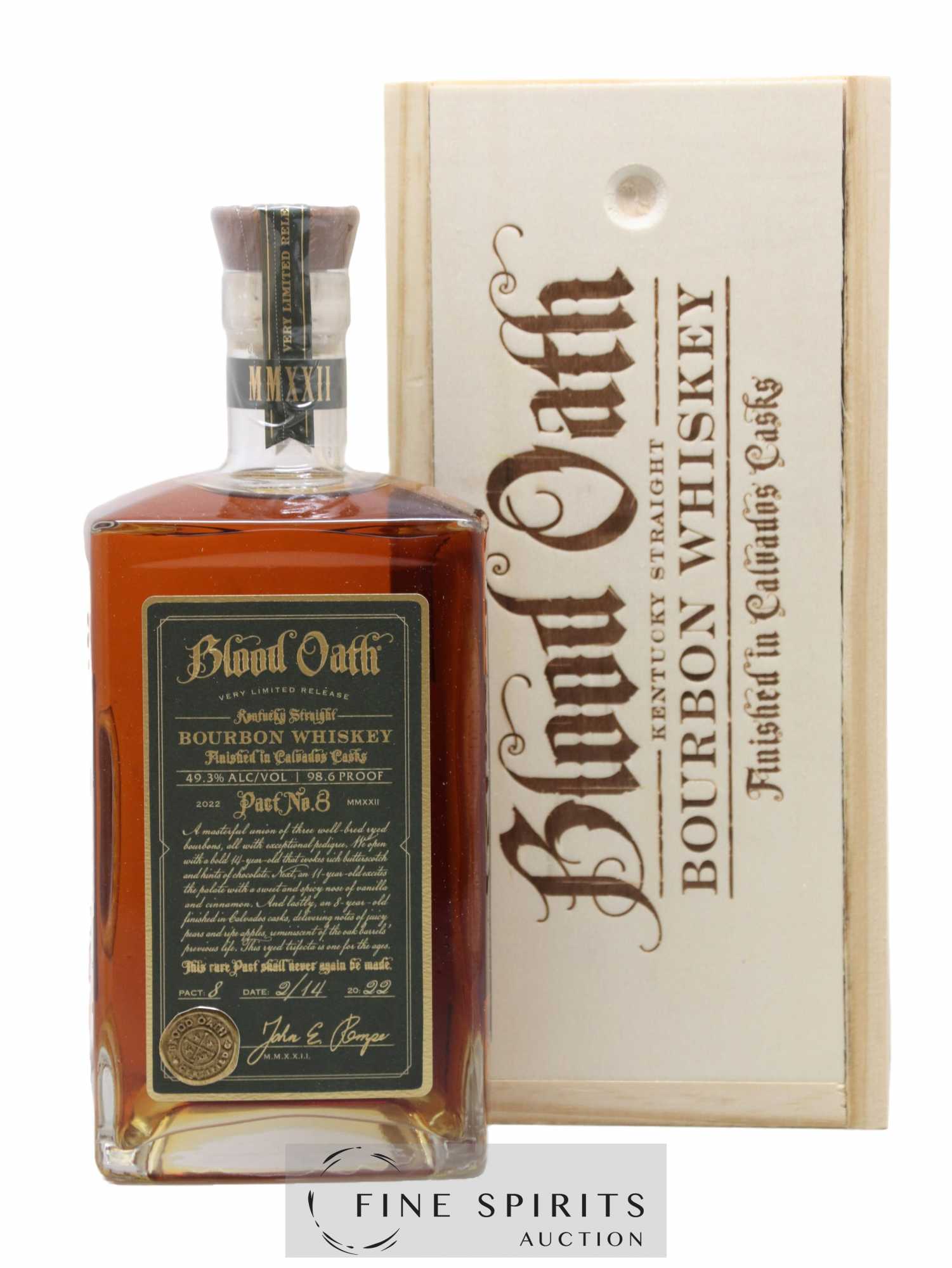 Blood Oath Of. Pact No.8 - Edition 2022 Very Limited Release