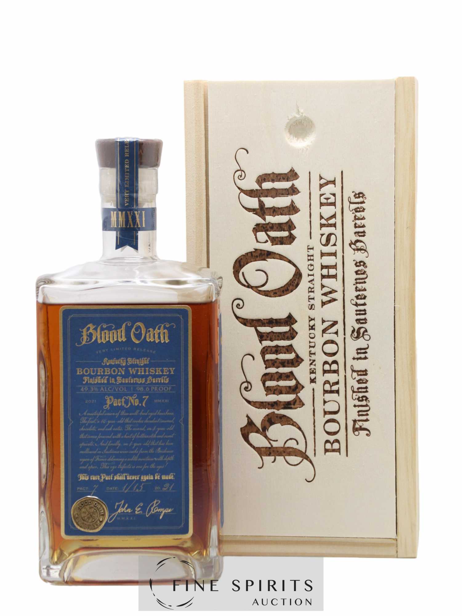 Blood Oath Of. Pact No.7 - Edition 2021 Very Limited Release