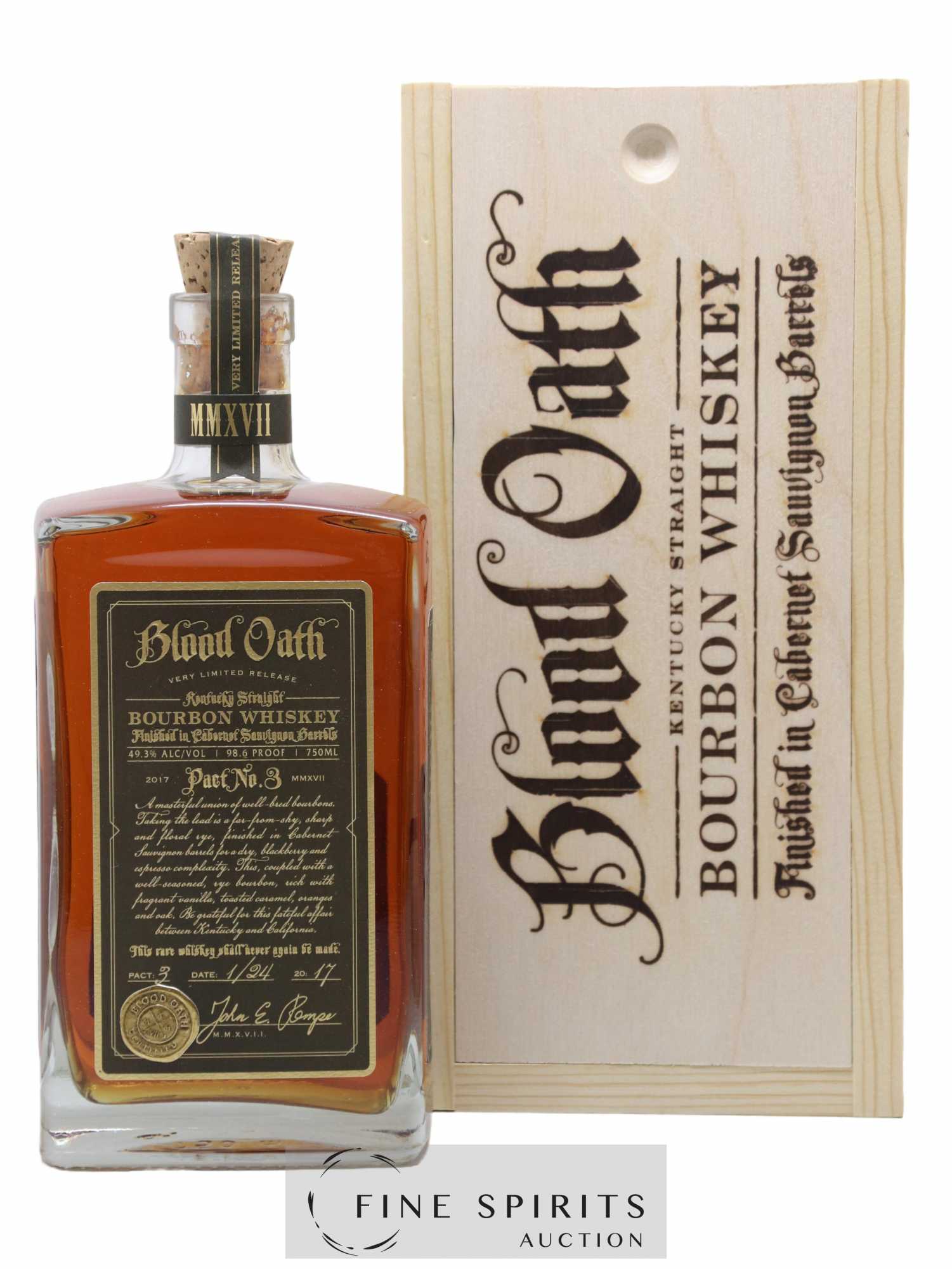 Blood Oath Of. Pact No.3 - Edition 2017 Very Limited Release