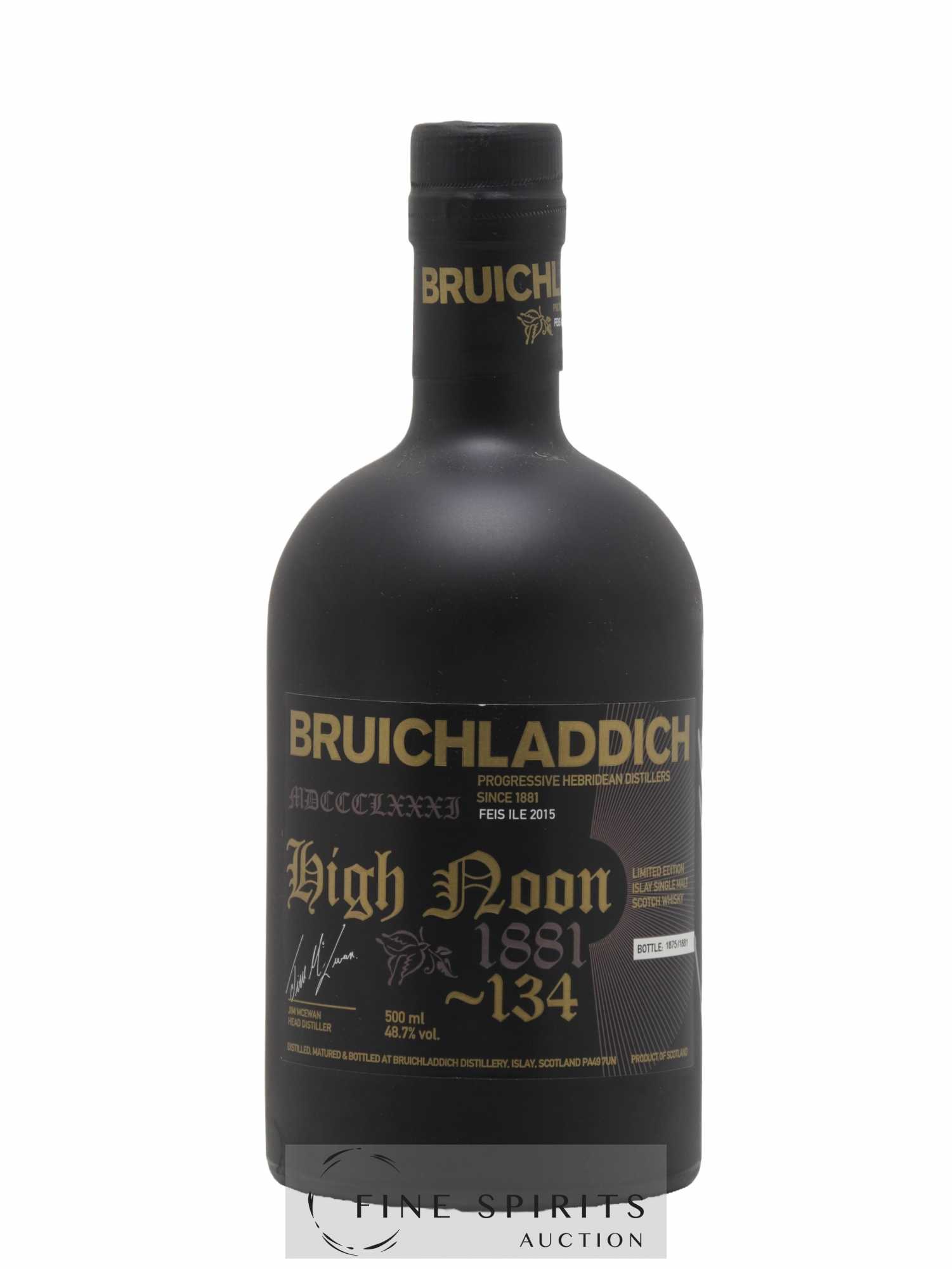 Bruichladdich Of. High Noon One of 1881 Feis Ile 2015 Limited Edition