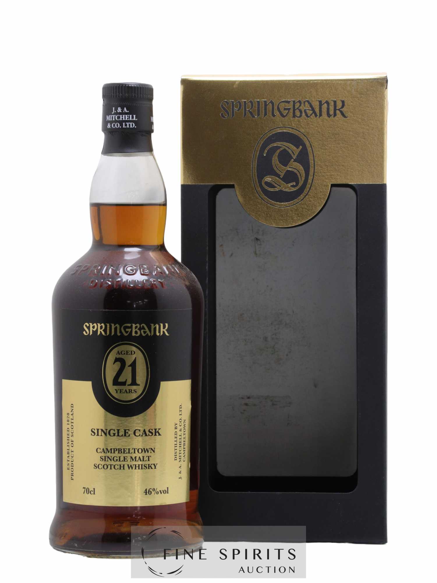 Springbank 21 years 1996 Of. Single Cask One of 534 - bottled 2018 Distillery Open Day 2018