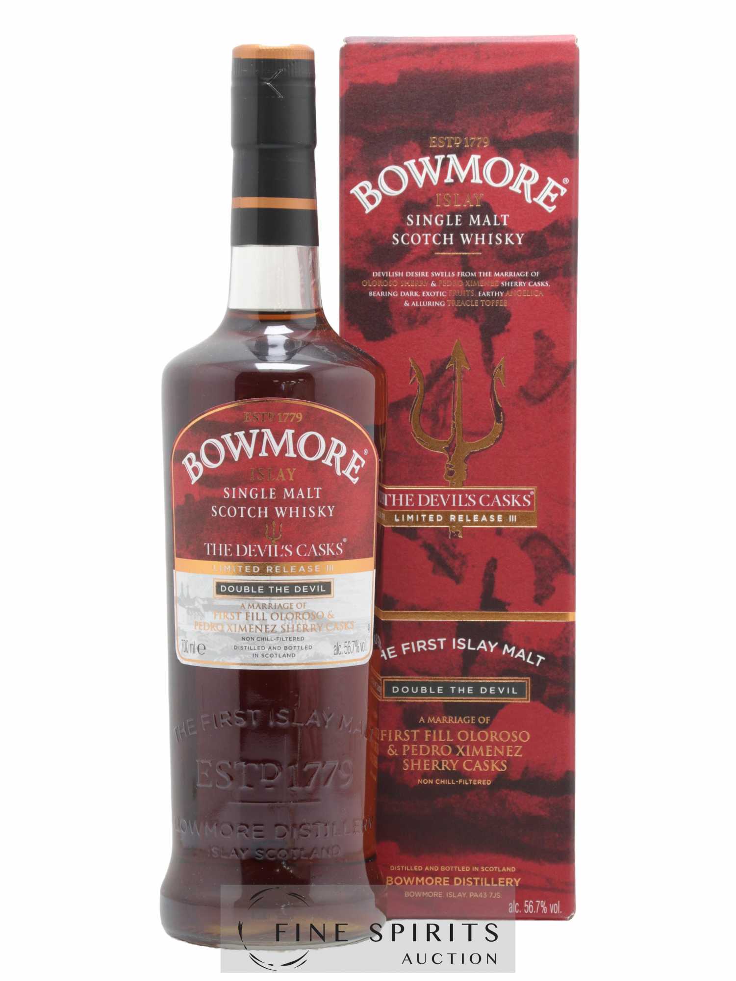 Bowmore Of. Double the Devil Limited Release III The Devil's Casks