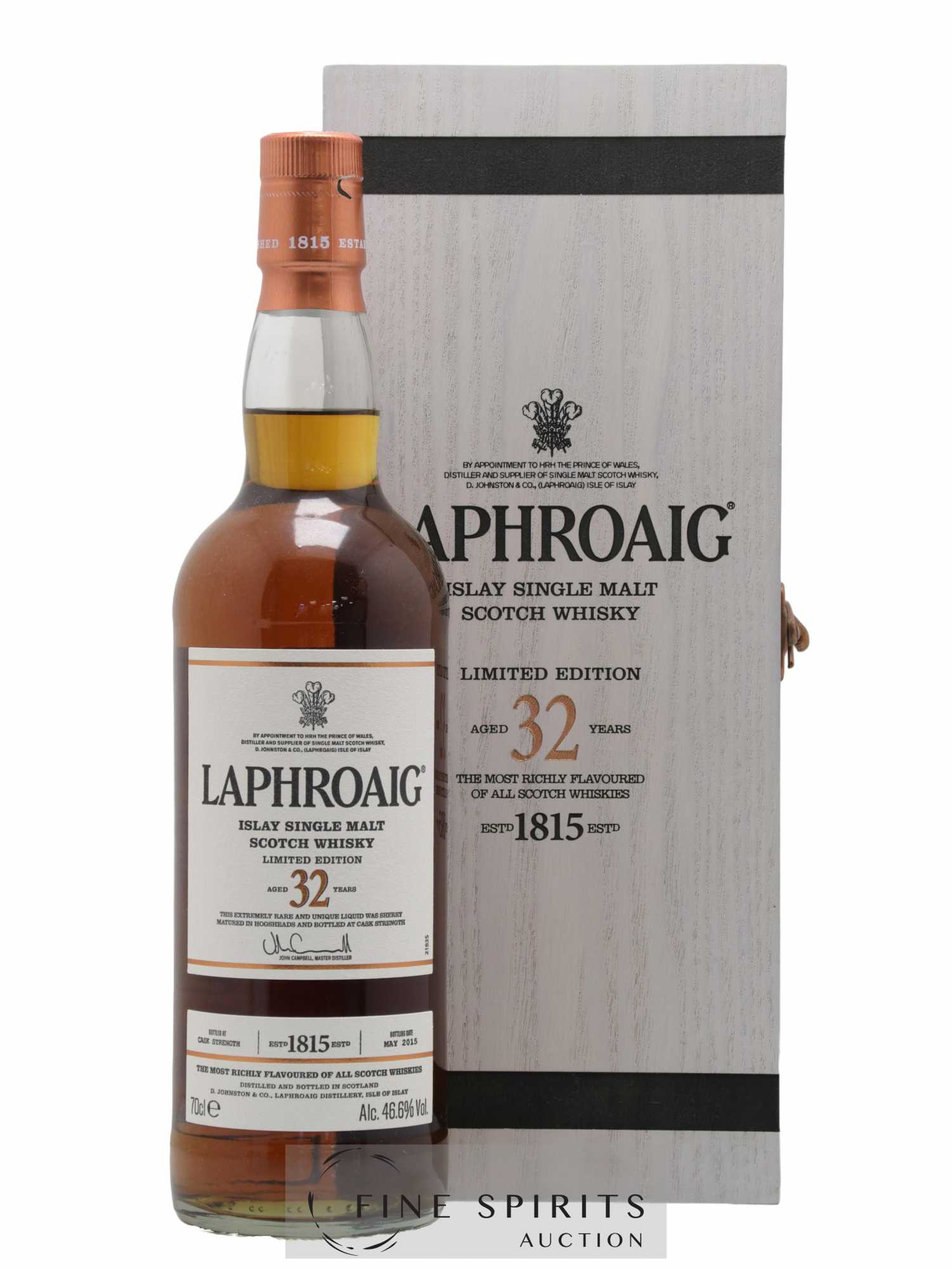 Laphroaig 32 years Of. Cask Strength - bottled 2015