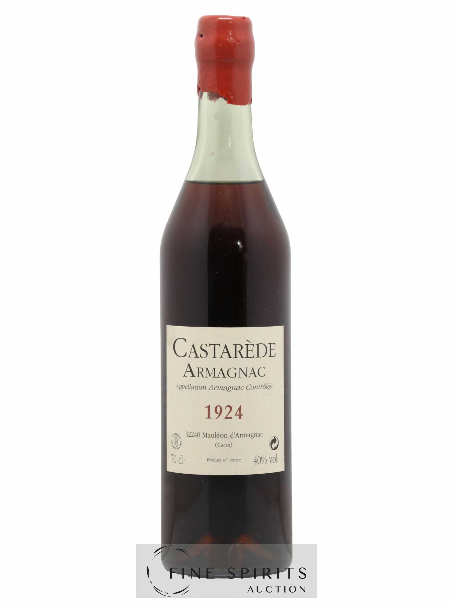 Castarède 1924 Of. bottled 1997