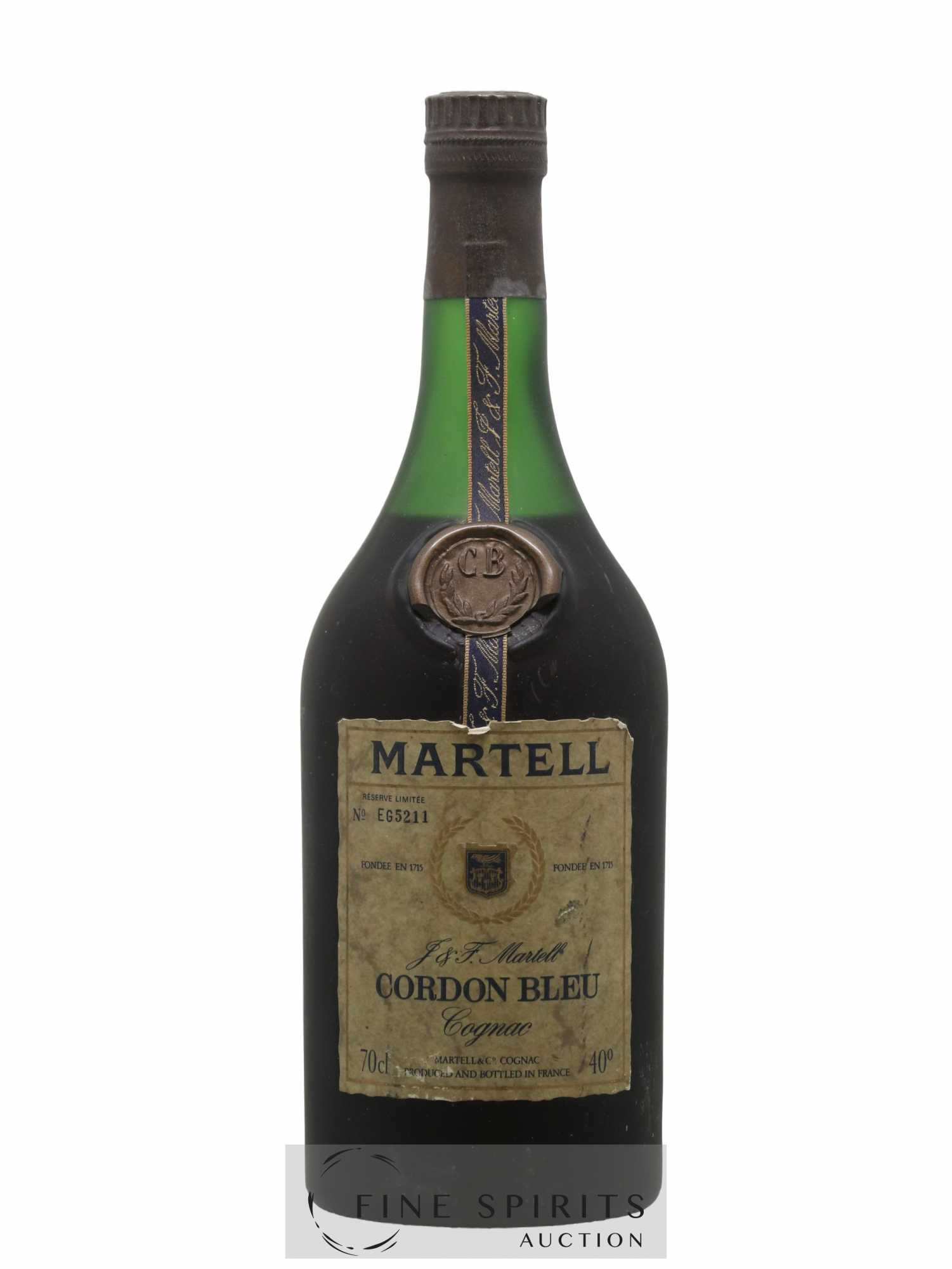 Martell Of. Cordon Bleu Réserve Limitée