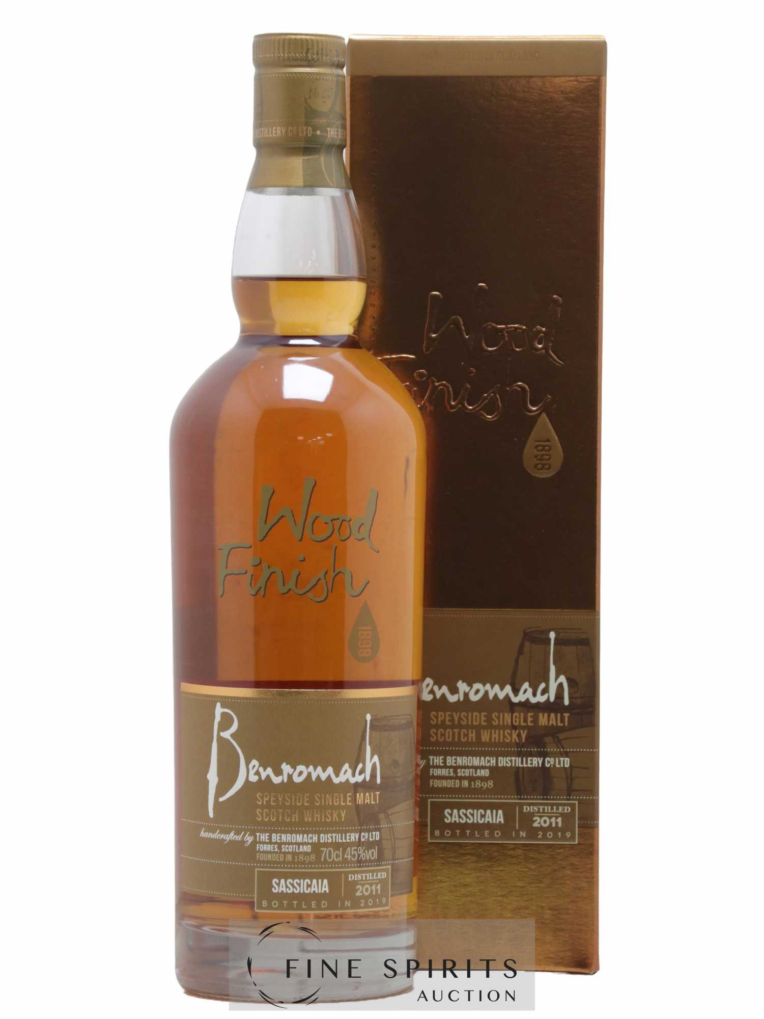 Benromach 2011 Of. Sassicaia bottled 2019 Wood Finish