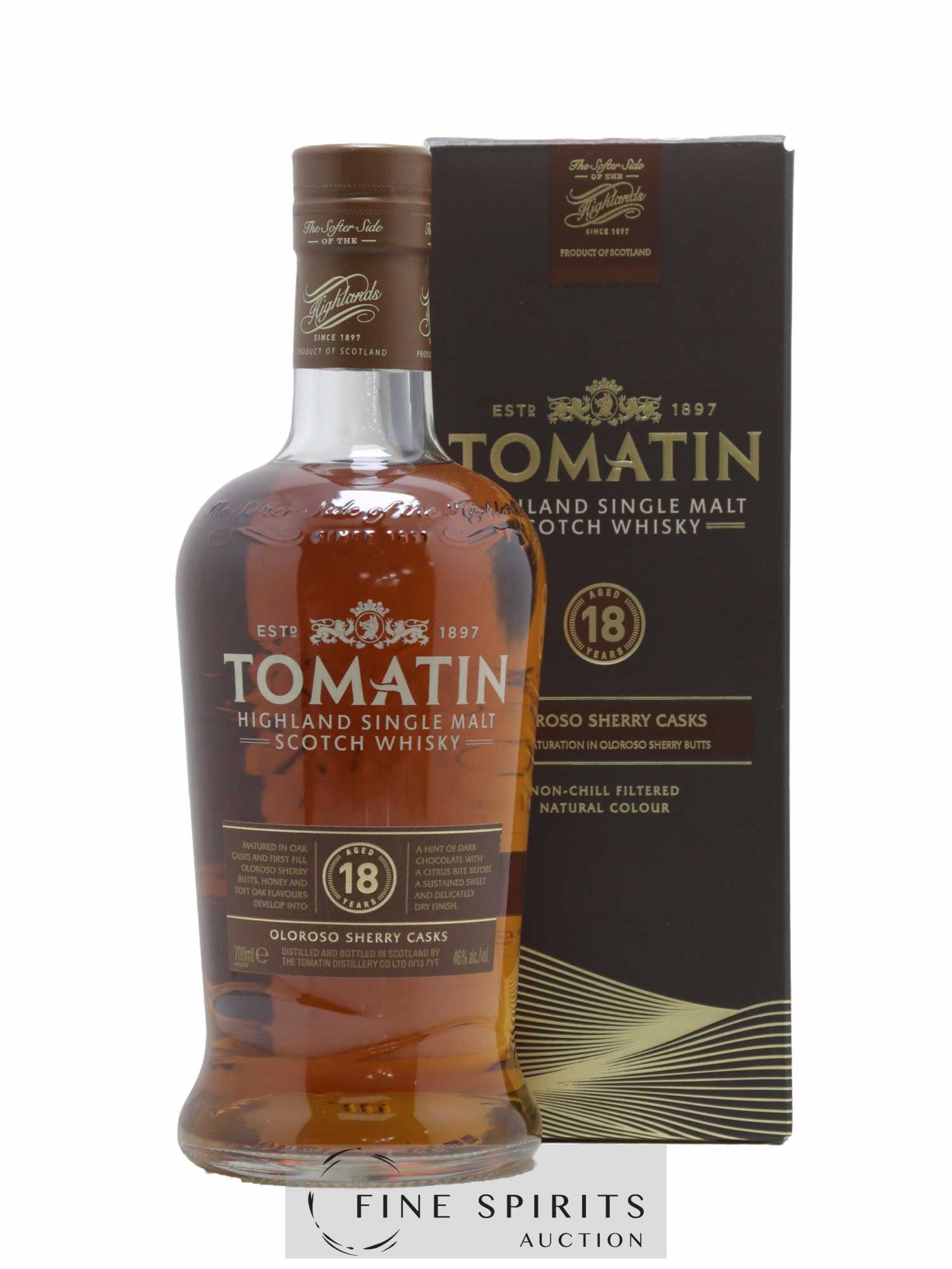 Tomatin 18 years Of. Oloroso Sherry Casks