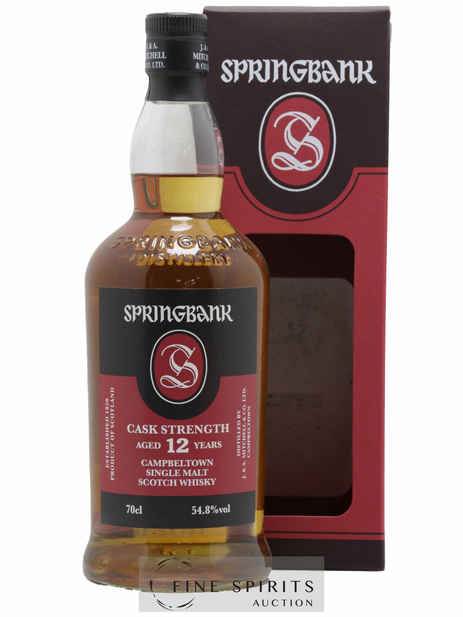 Springbank 12 years Of. Cask Strength (54,8°)