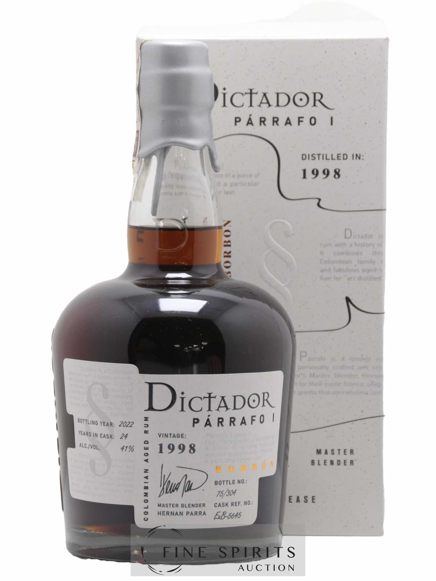 Dictador 24 years 1998 Of. Borbon Parrafo