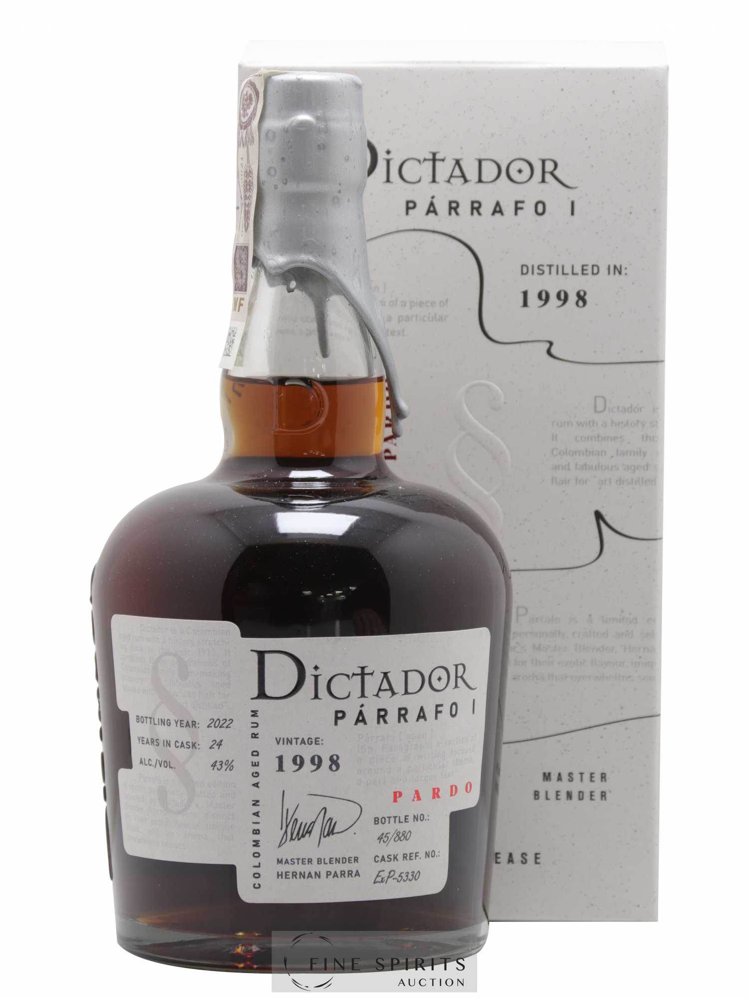 Dictador 24 years 1998 Of. Pardo Parrafo