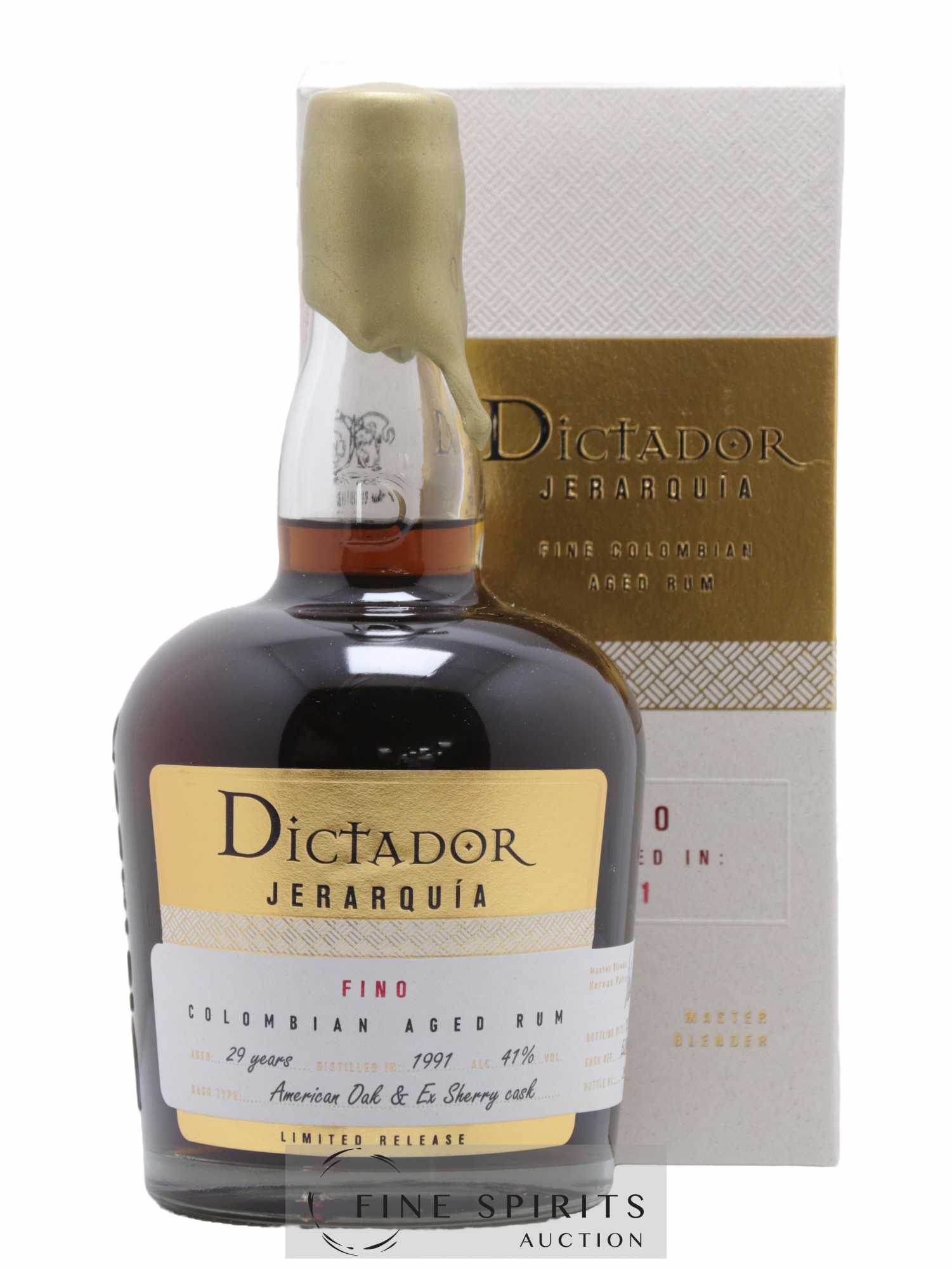 Dictador 29 years 1991 Of. Fino Jerarquia