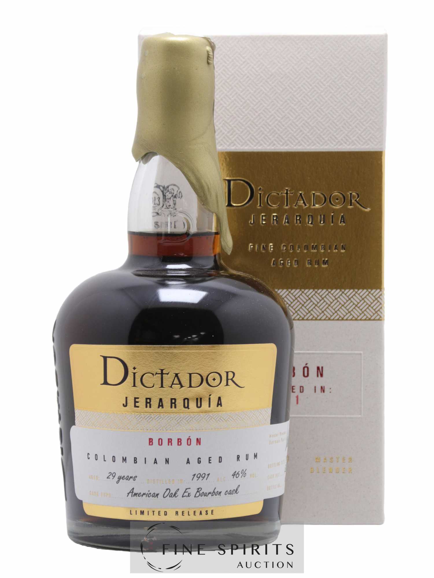 Dictador 29 years 1991 Of. Borbon Jerarquia