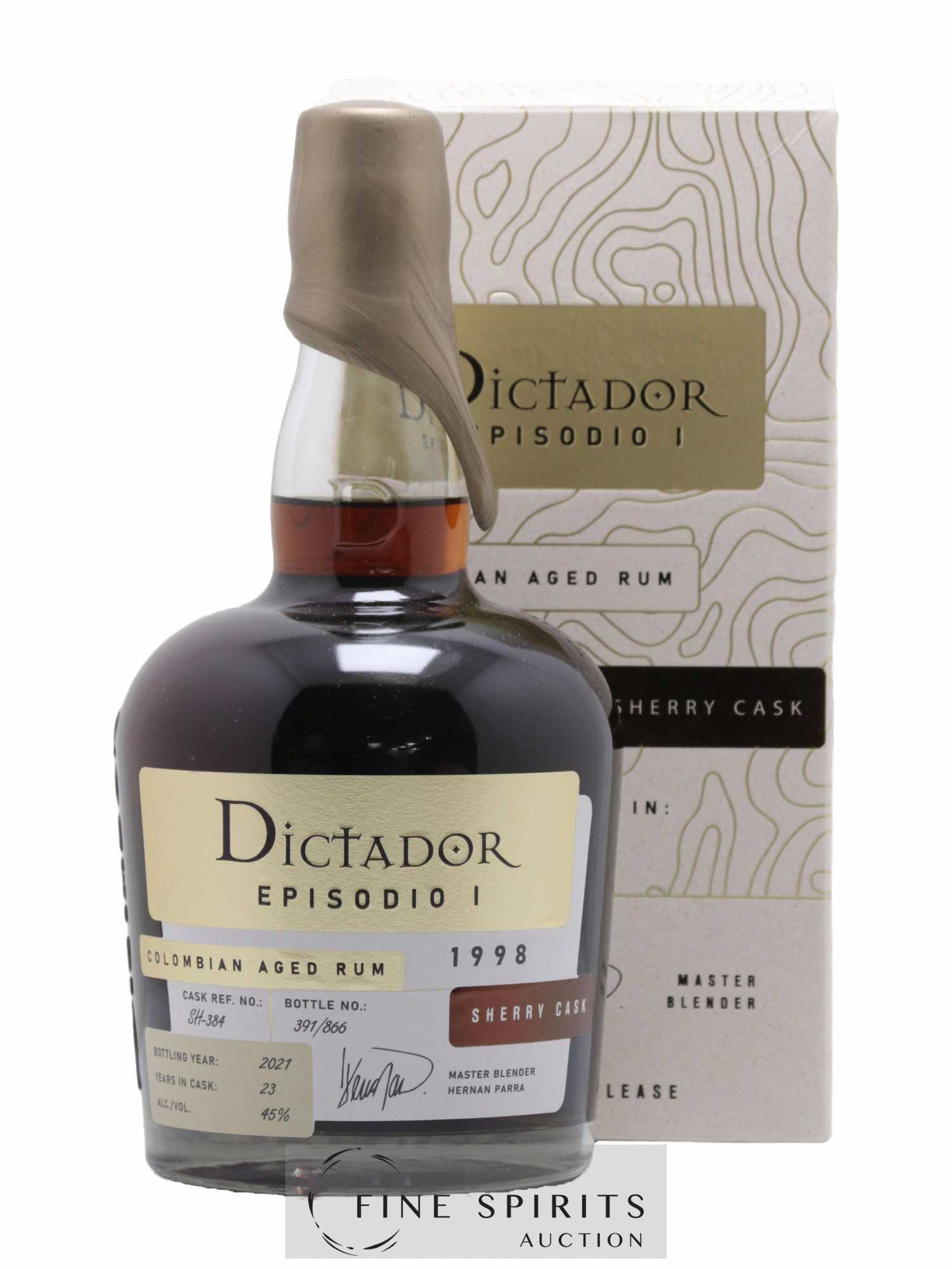 Dictador 23 years 1998 Of. Sherry Cask - One of 866 Episodio