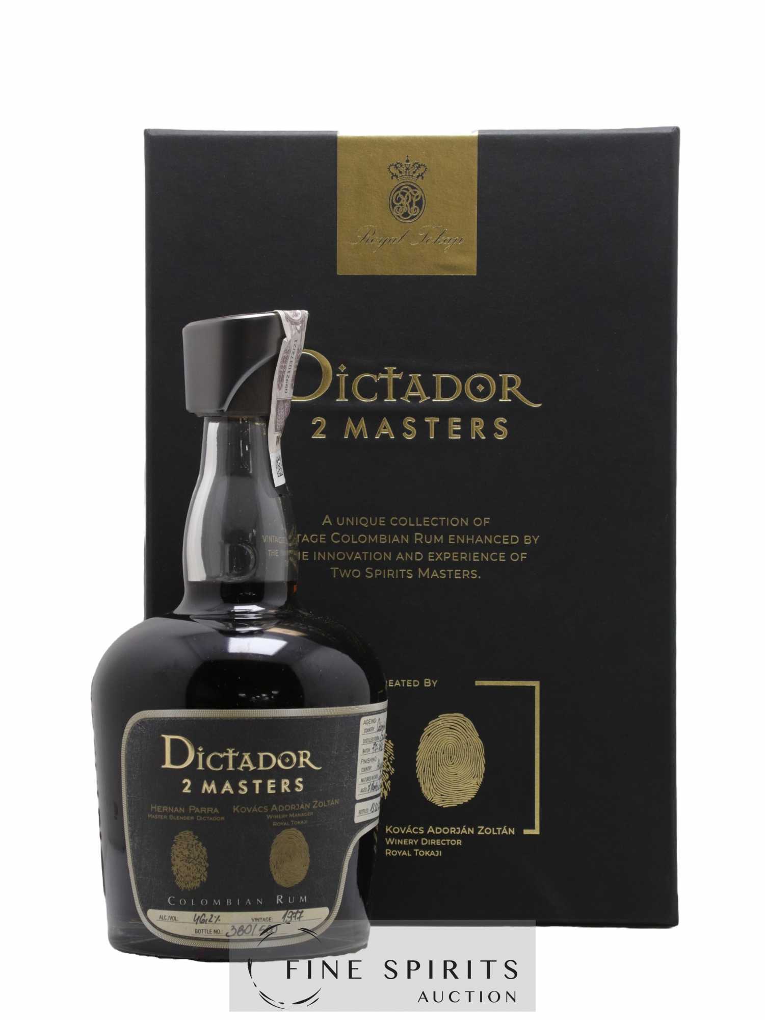 Dictador 42 years 1977 Of. Royal Tokaji - One of 500 2 Masters