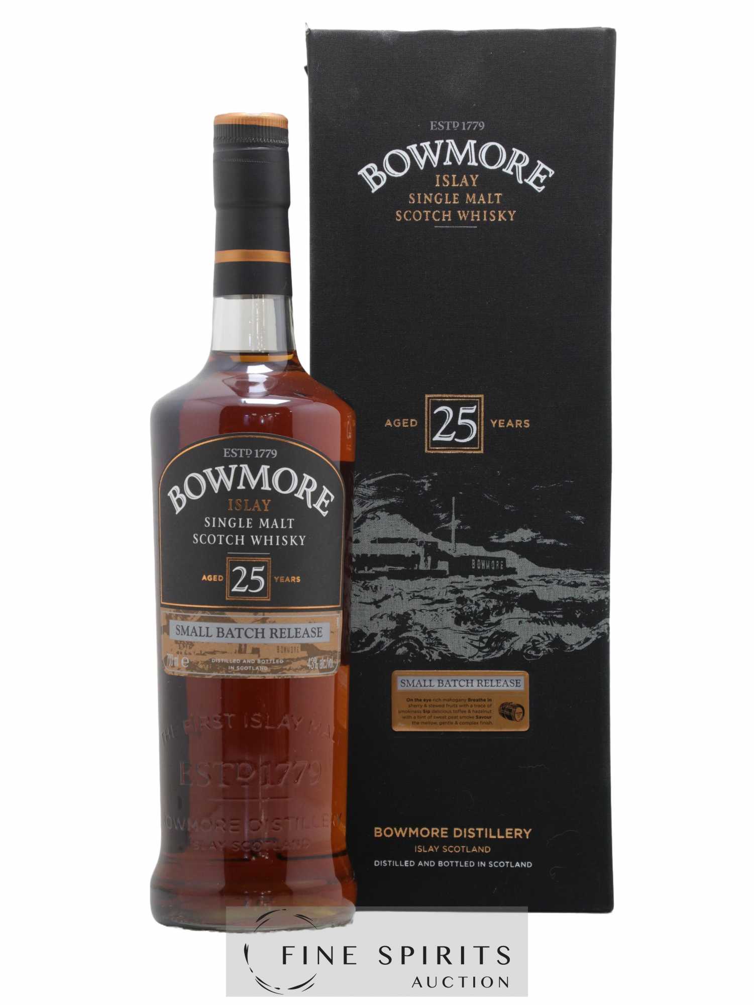 Bowmore 25 years Of. Small Batch Release