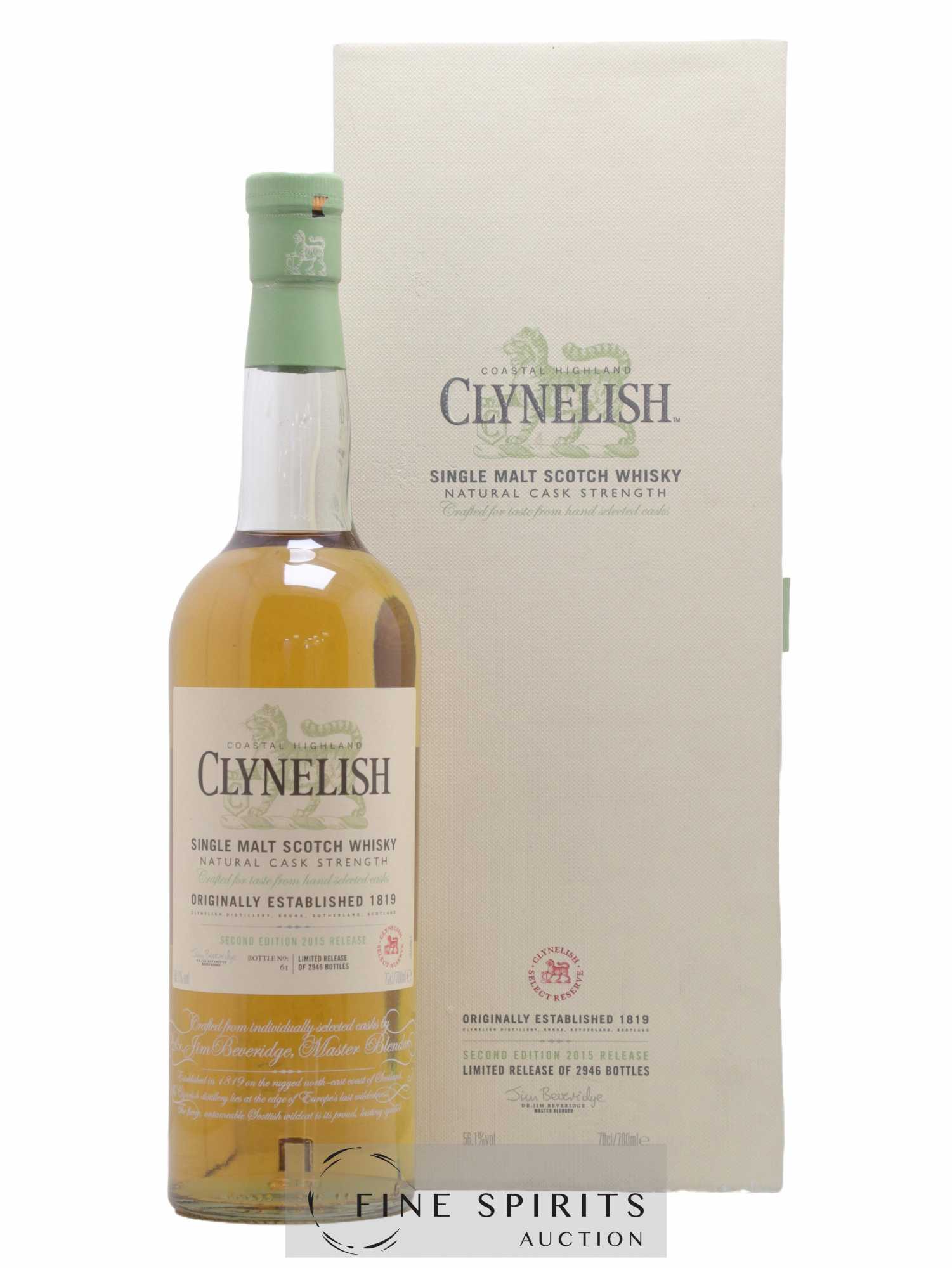 Clynelish Of. Second Edition 2015 Release One of 2946