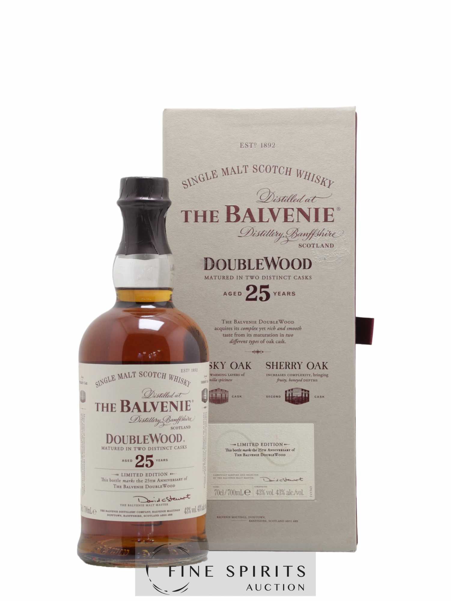 Balvenie (The) 25 years Of. Double Wood Limited Edition