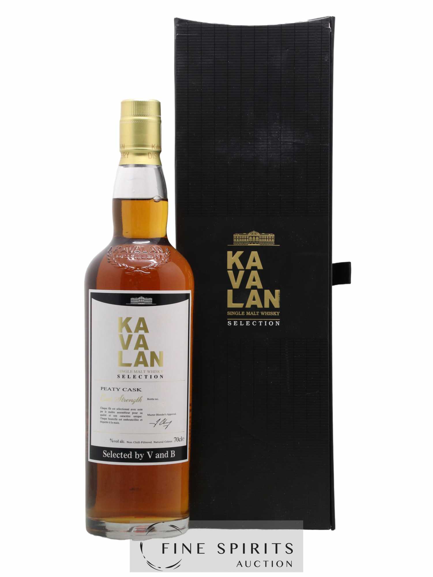 Kavalan Of. Peaty Cask One of 518 - bottled 2017 V and B Cask Strength