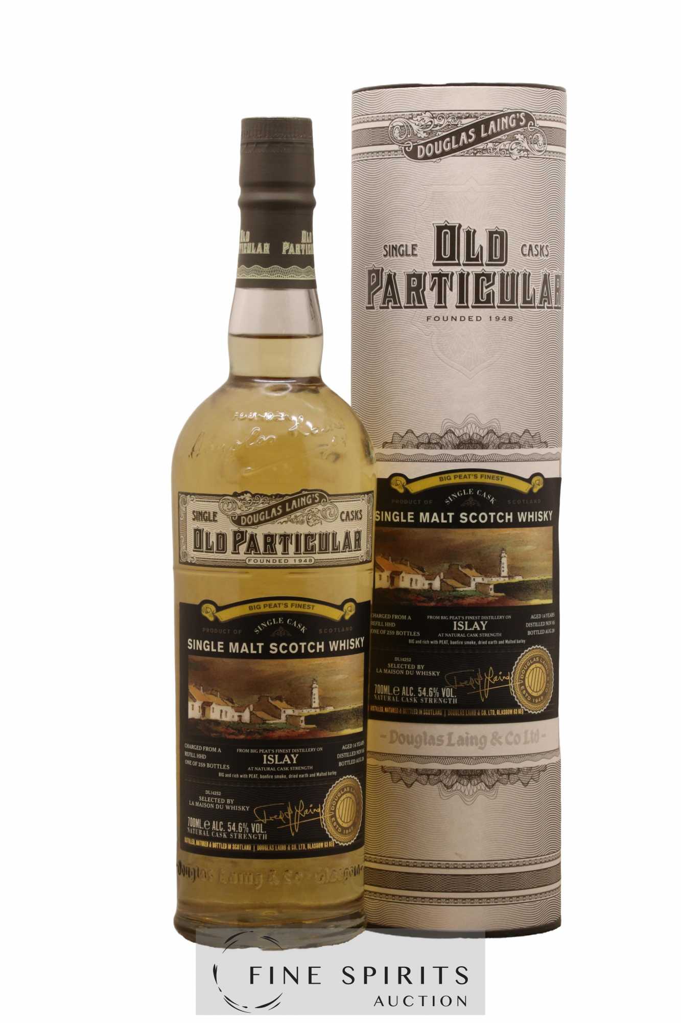 Big Peat 14 years 2005 Douglas Laing Single Cask n°DL14252 - One of 259 - bottled 2020 LMDW Old Particular