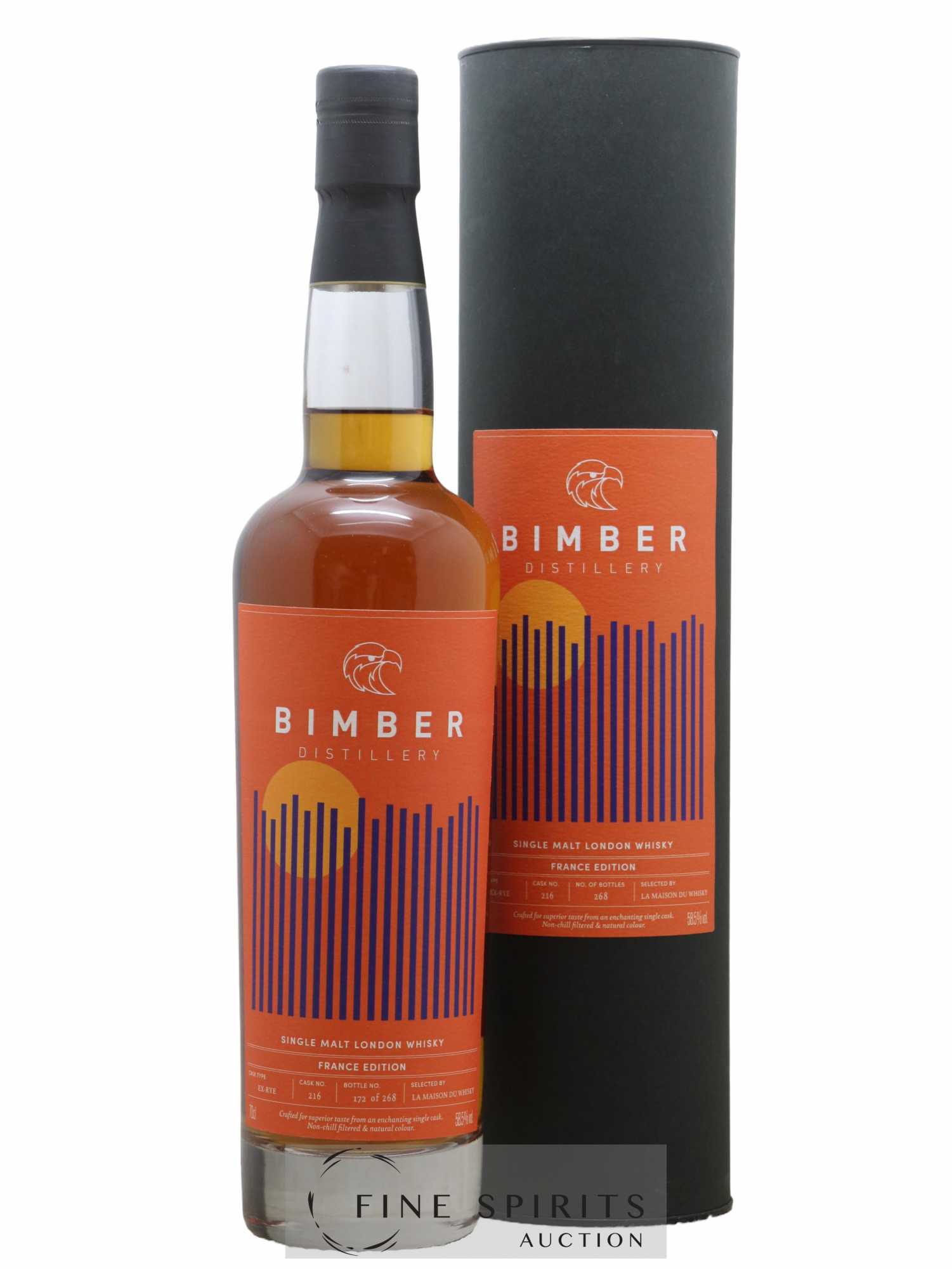 Bimber Of. Ex-Rye Cask n°216 - One of 268 LMDW France Edition