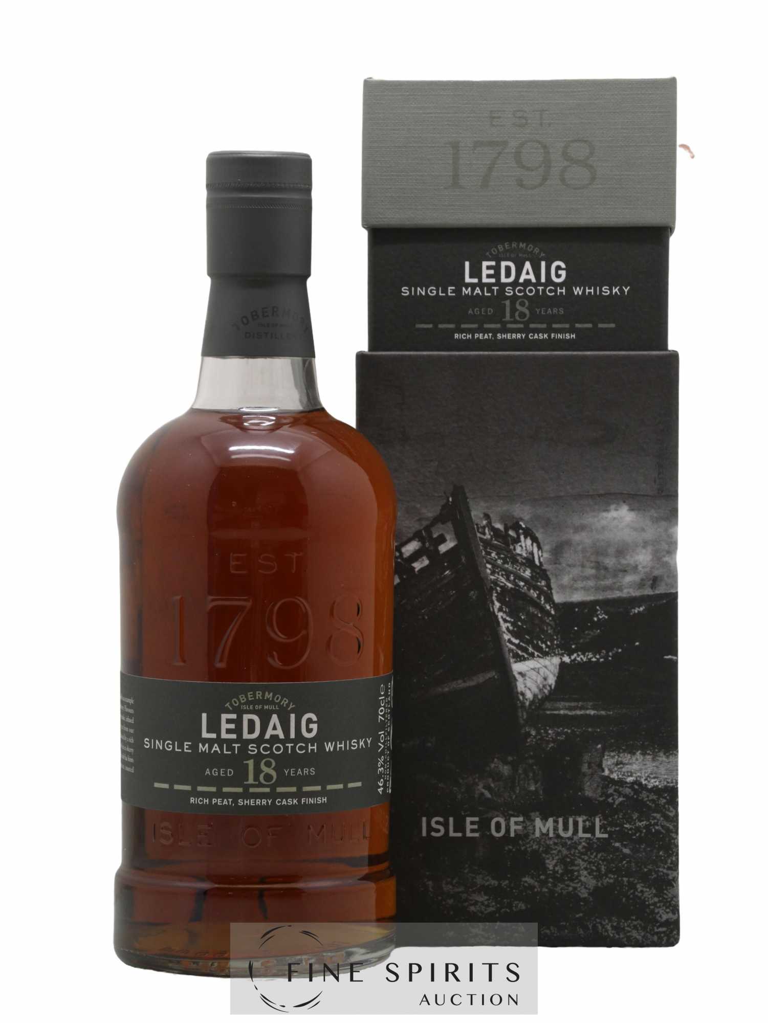 Ledaig 18 years Of. Sherry Cask Finish