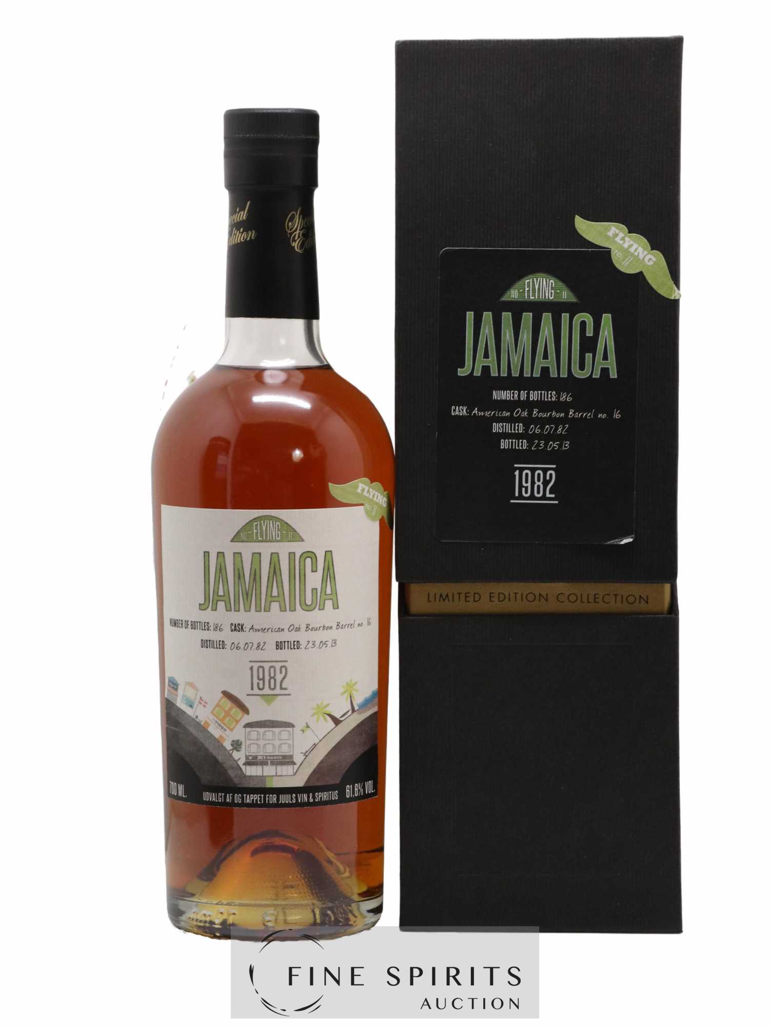 Jamaica 1982 Ian Macleod Flying n°11 Barrel n°16 - One of 186 - bottled 2013 Juuls Vin & Spiritus Limited Edition Collection