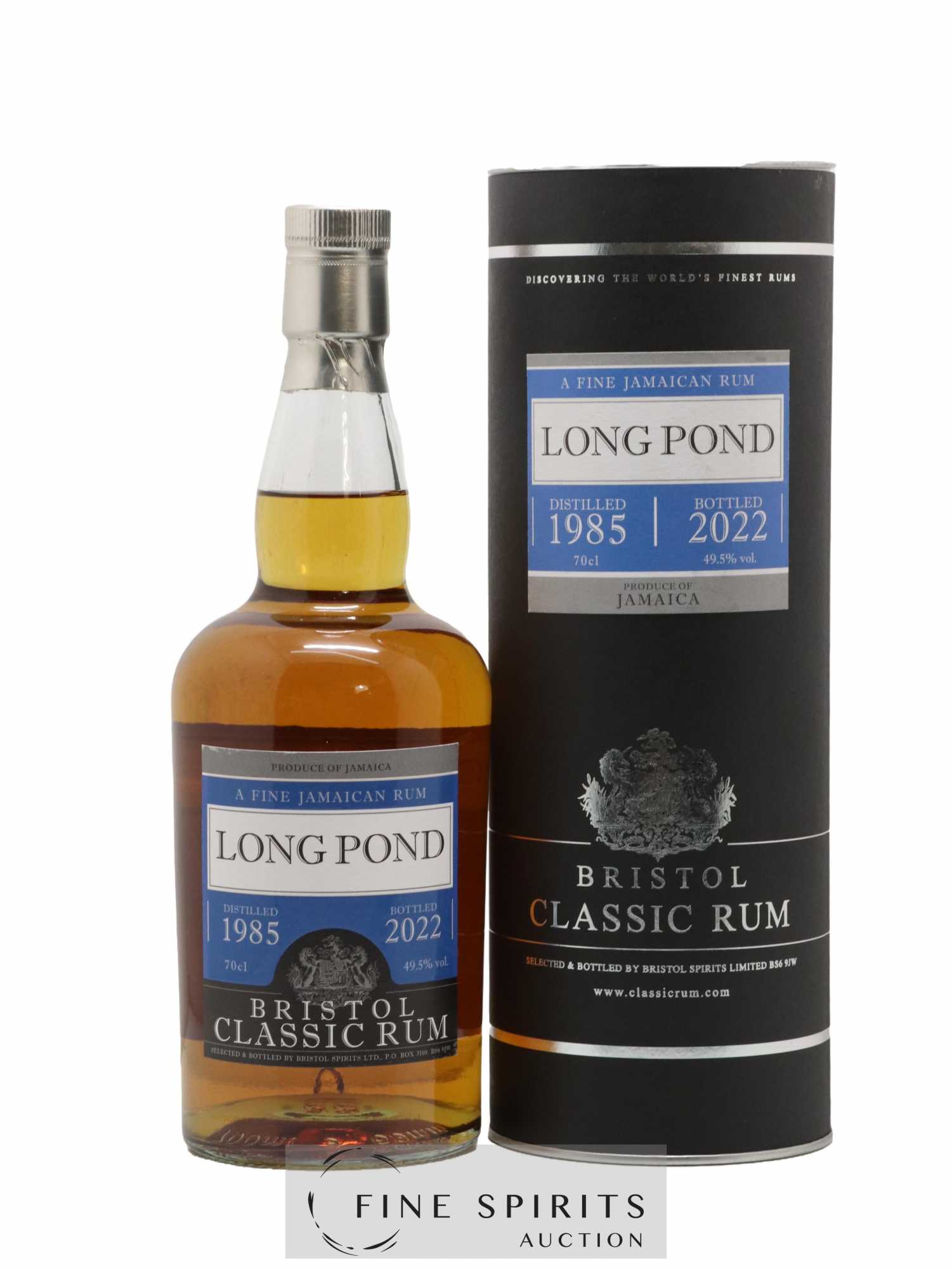 Long Pond 1985 Bristol Spirits Bristol Classic Rum bottled 2022