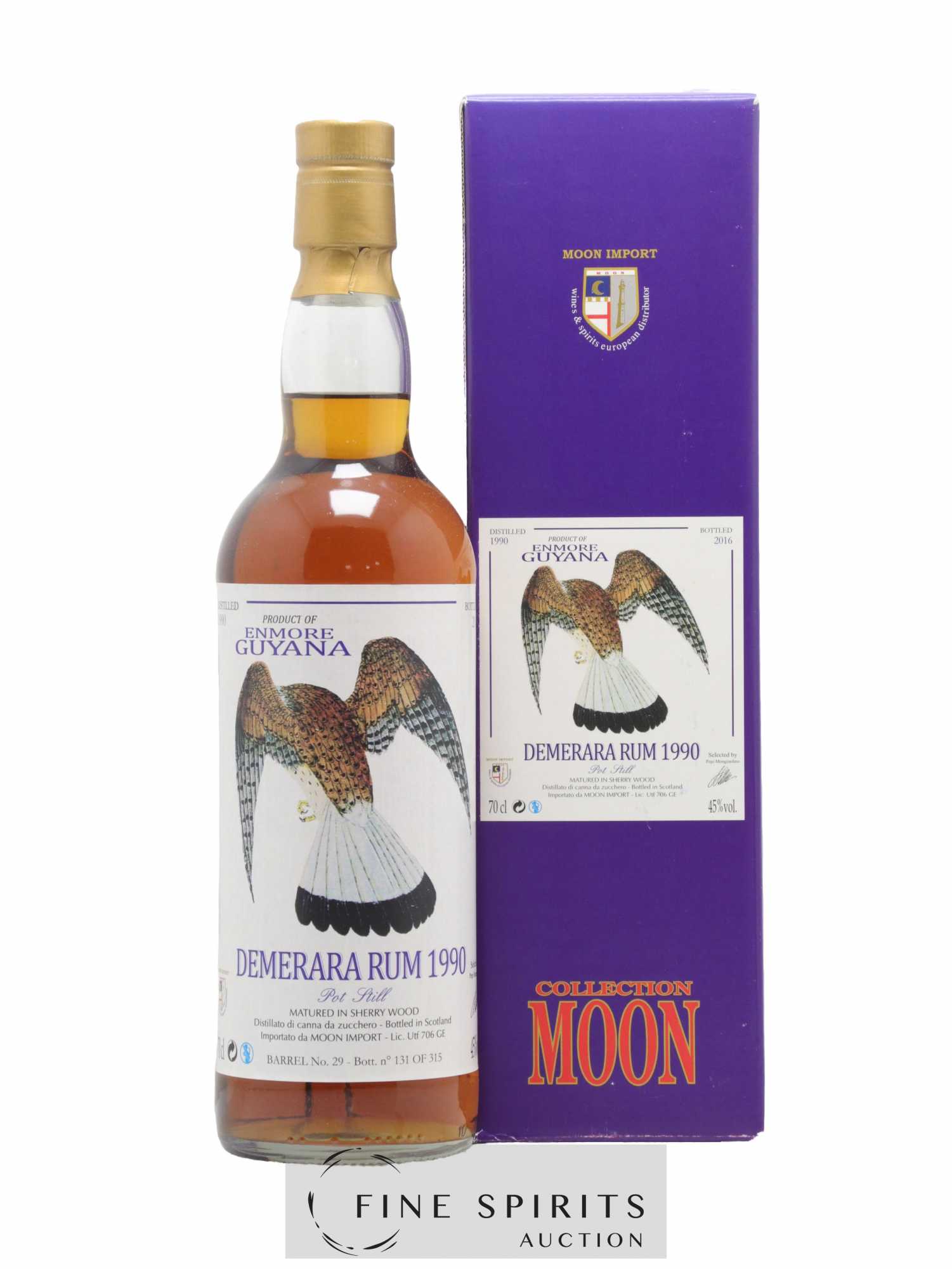 Enmore 1990 Moon Import Barrel n°29 - One of 315 - bottled 2016