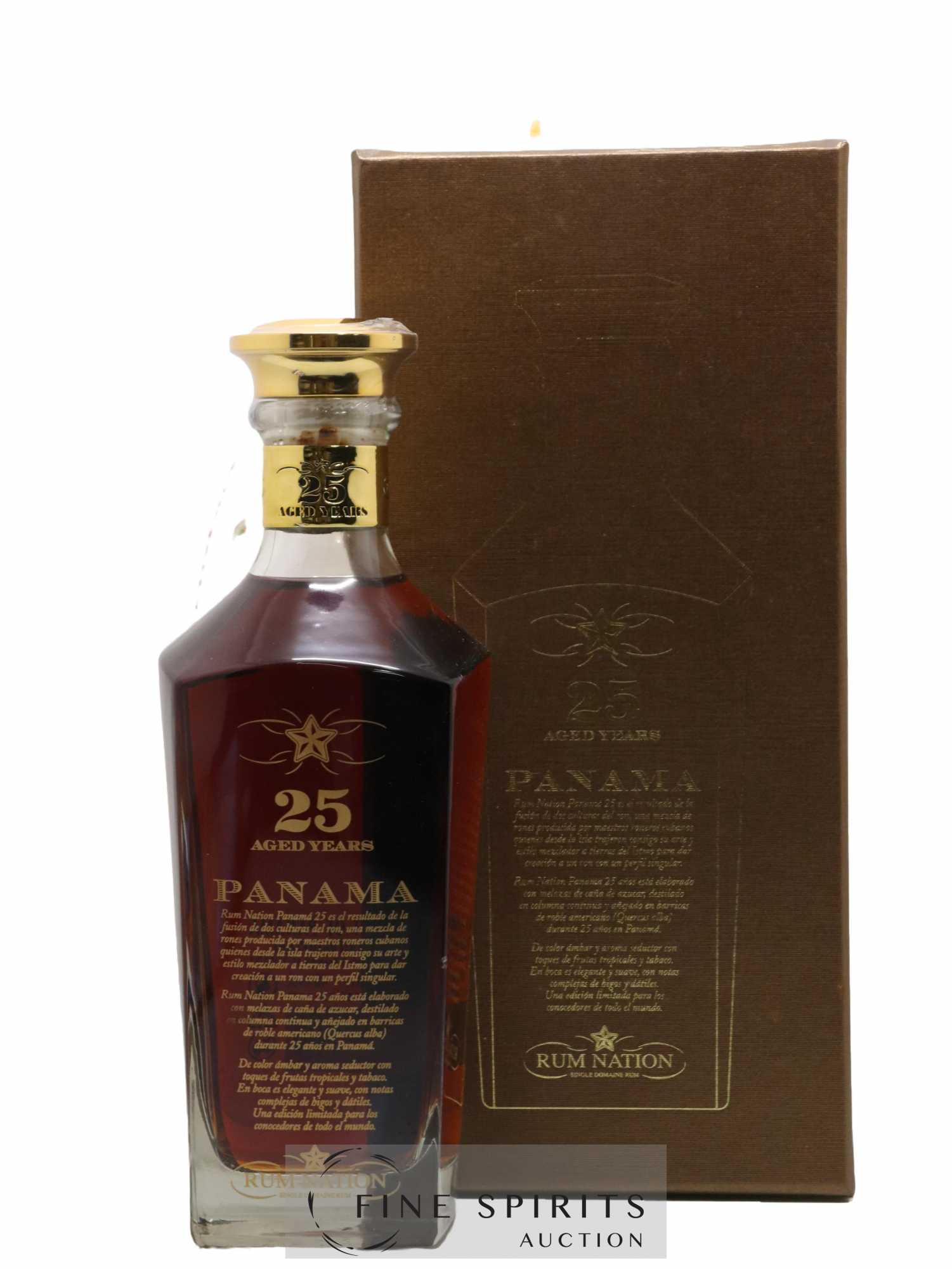 Panama 25 years Rum Nation