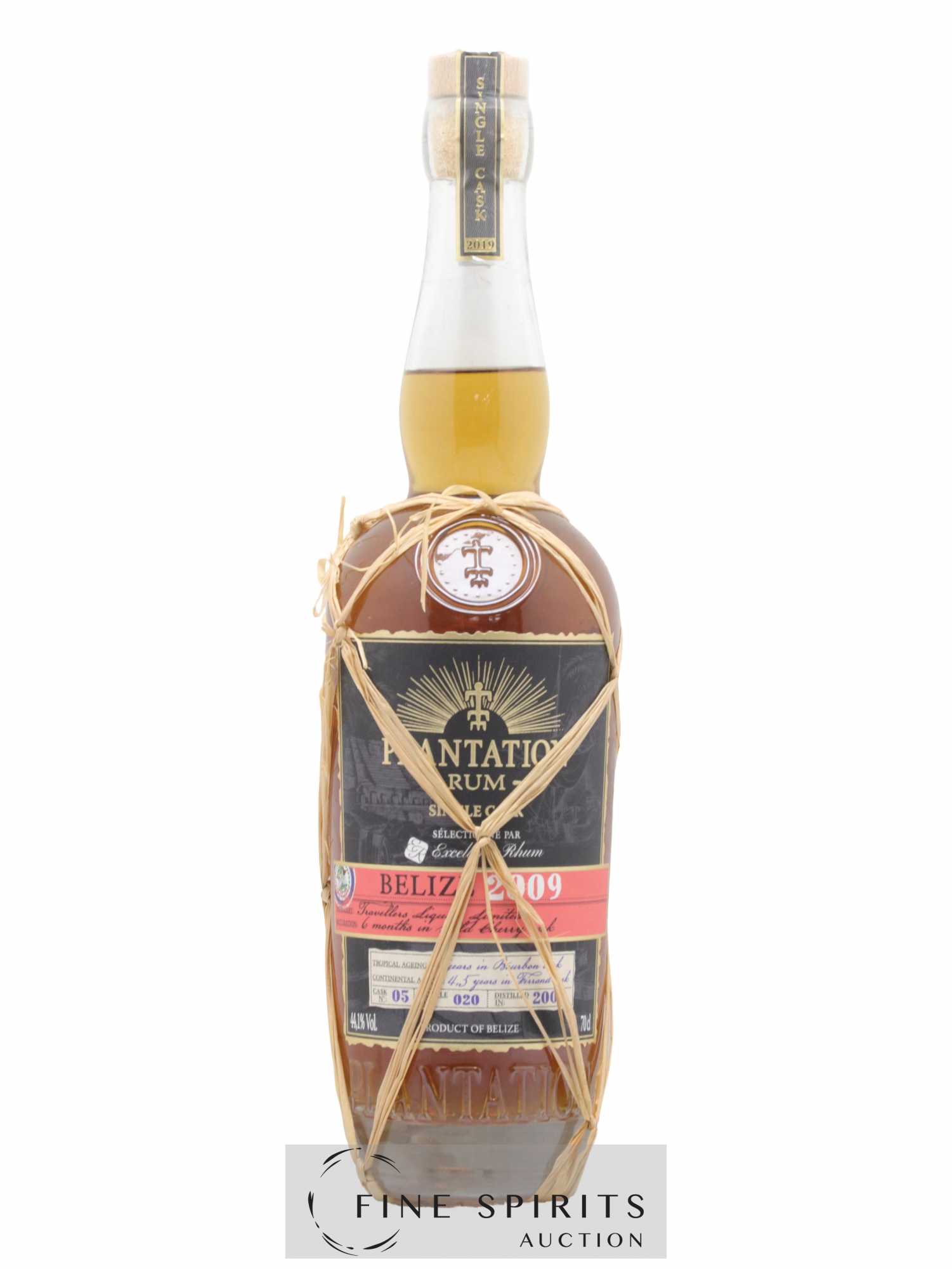 Plantation 2009 Of. Belize Cask n°05 - bottled 2019 Single Cask Collection