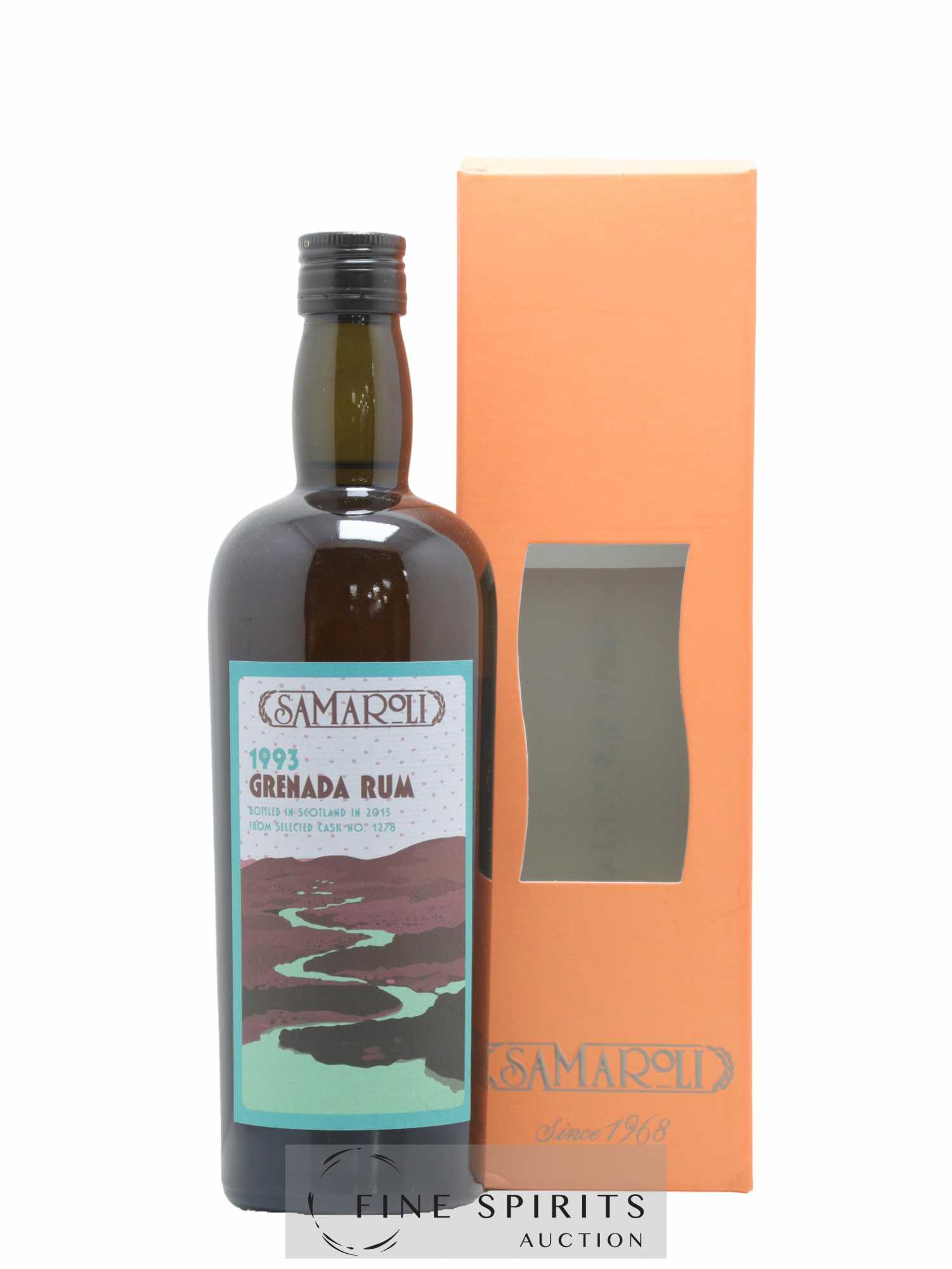 Samaroli 1993 Of. Grenada Cask n°1278 - One of 320 - bottled 2015