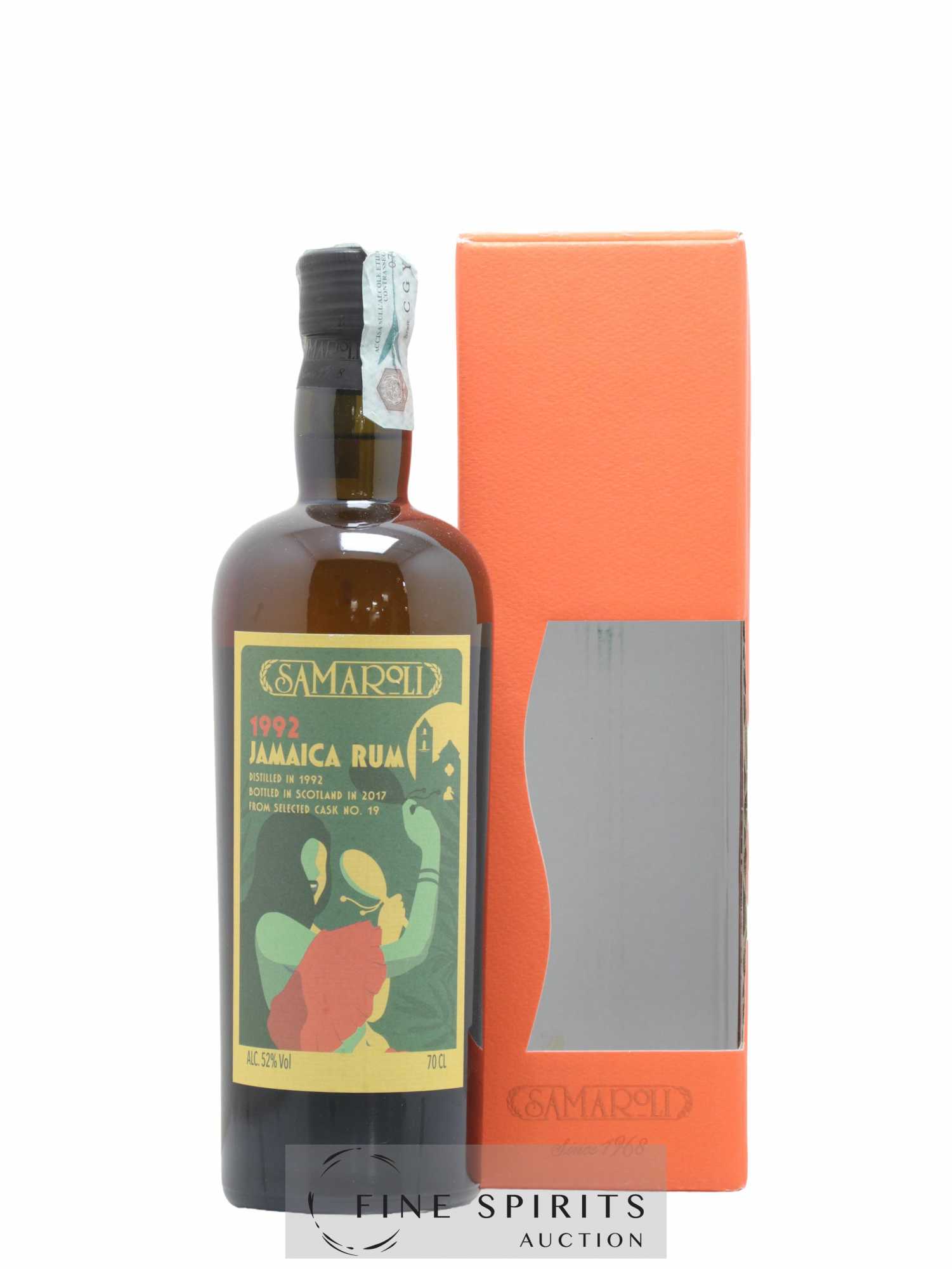 Samaroli 1992 Of. Jamaica Cask n°19 - One of 228 - bottled 2017