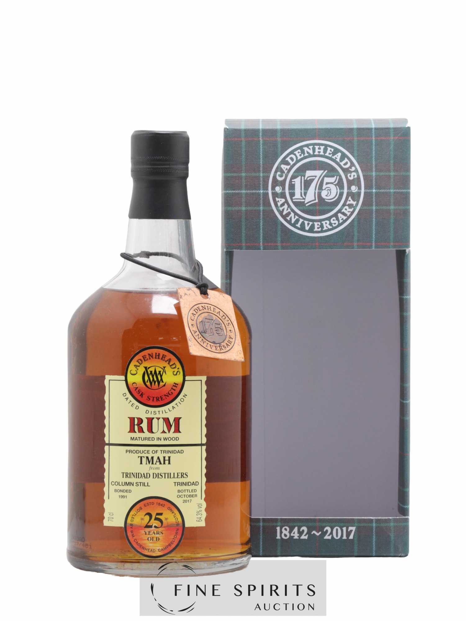 TMAH 25 years 1991 Cadenhead's bottled 2017