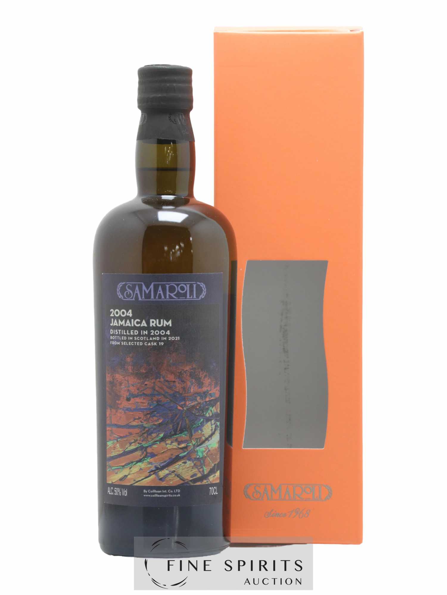 Samaroli 2004 Of. Jamaica Cask n°19 - One of 312 - bottled 2021