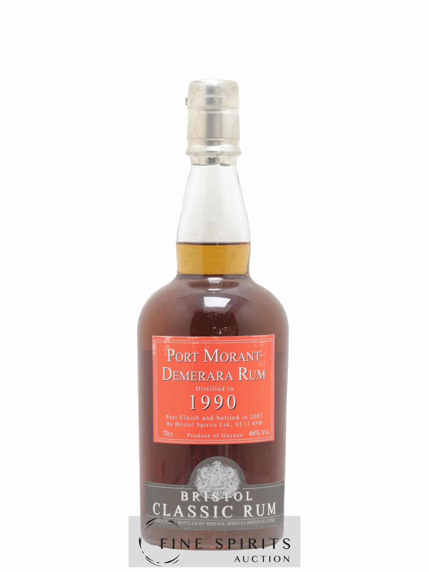 Port Morant 1990 Bristol Spirits Bristol Classic Rum Port Finish - bottled 2007