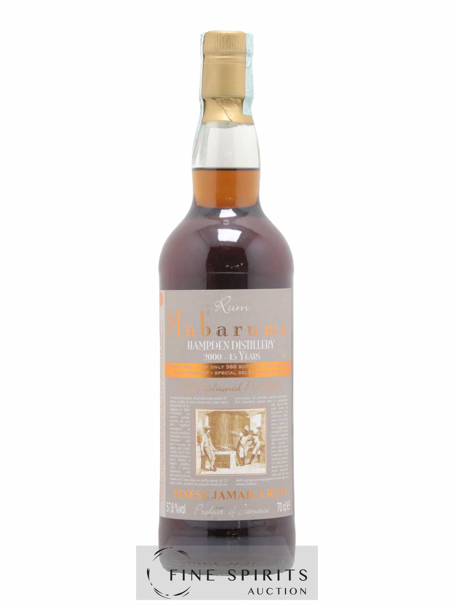 Hampden 15 years 2000 Mabaruma Cask n°7 - One of 388 - bottled 2015