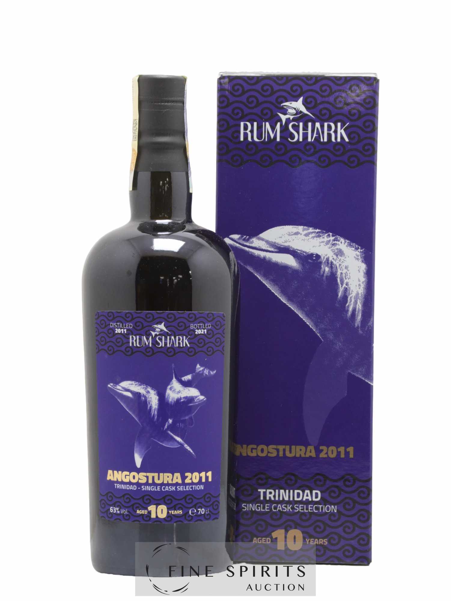 Angostura 10 years 2011 Rum Shark Cask n°8A - One of 276 - bottled 2021